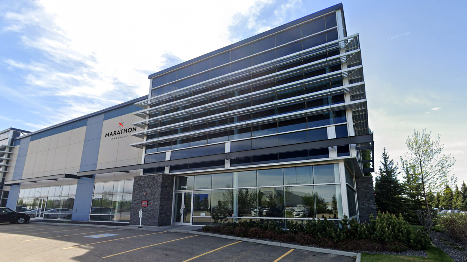 New Edmonton location building