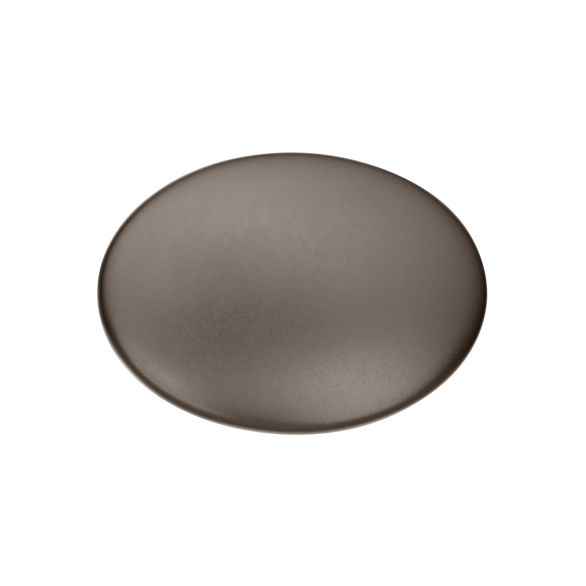 Almondel Contemporary Knob, 36x26mm, Gunmetal