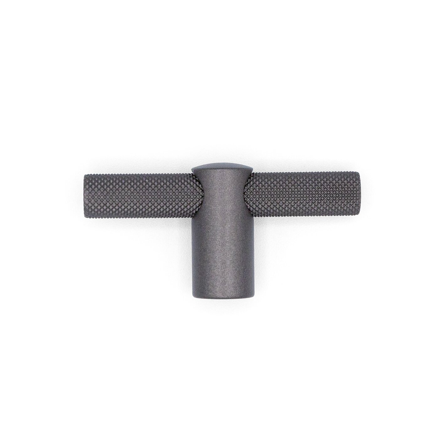 Renate Knurled Designer T-Knob, Titanium Bronze