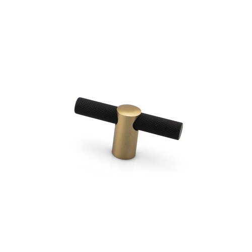 Matte Black / Natural Brass