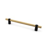 Natural Brass / Matte Black