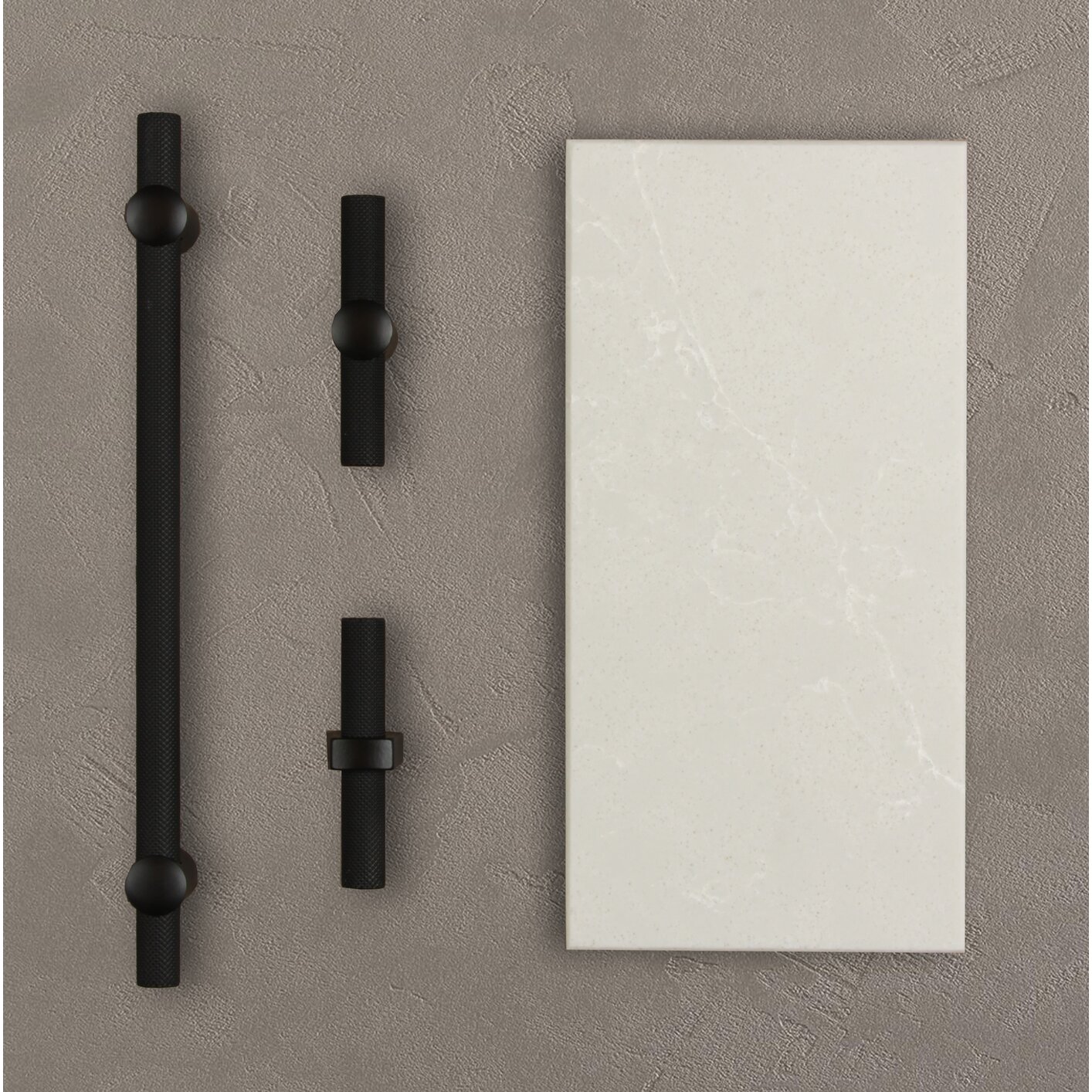 Renate Knurled Designer Pull (8171) by Citterio Giulio