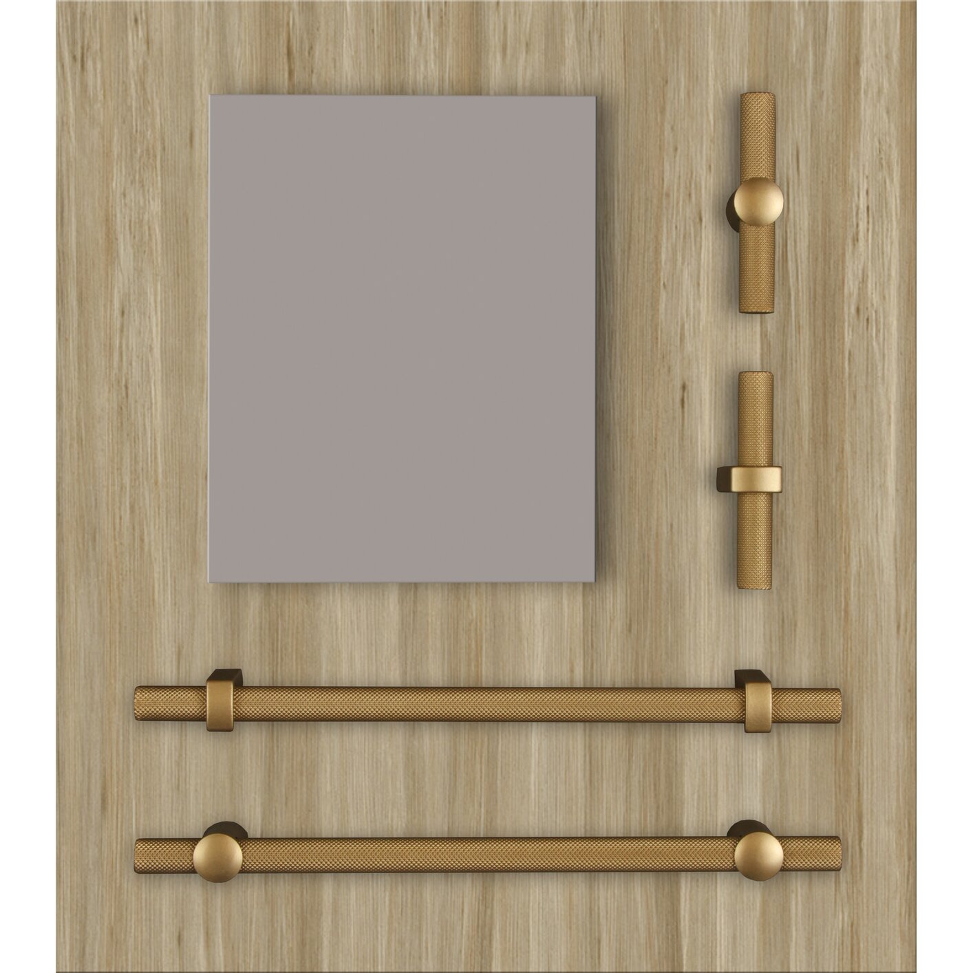 Renate Knurled Designer Pull (8171) by Citterio Giulio
