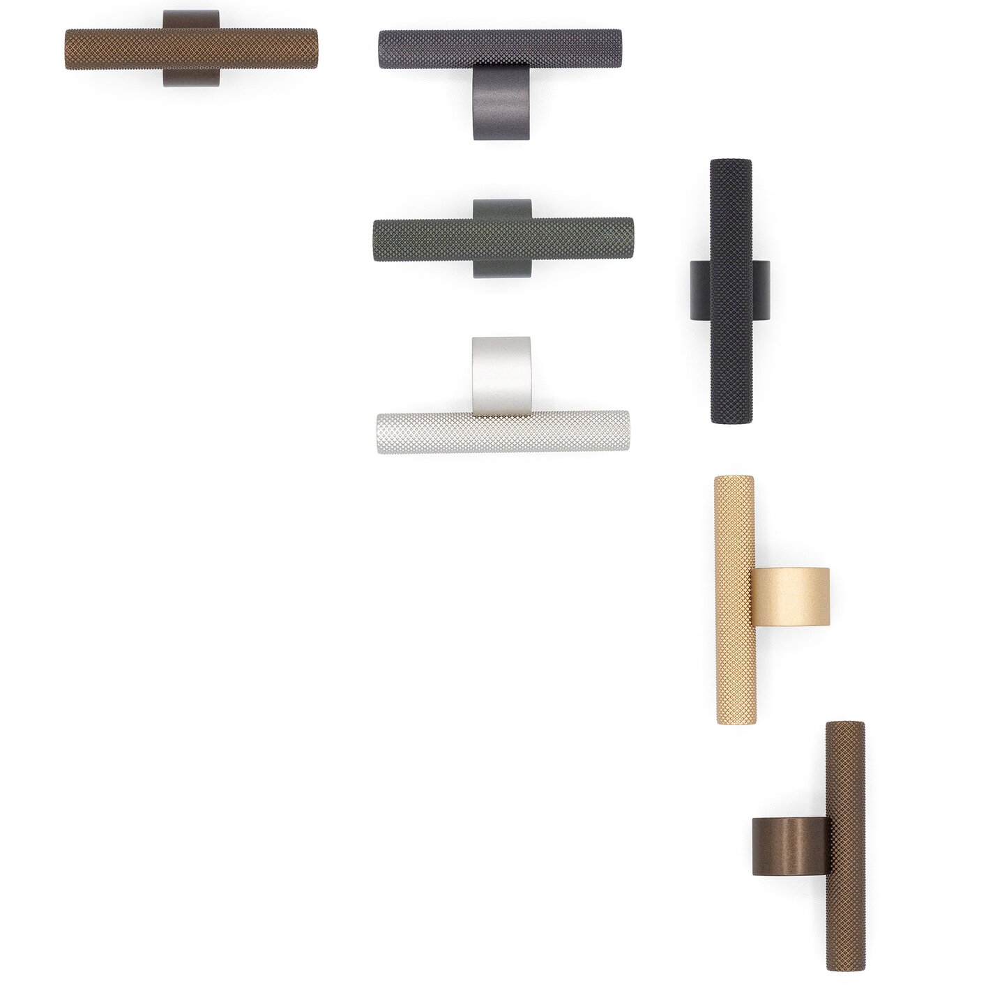 Lovere Knurled Designer T-Knob (8173) by Citterio Giulio