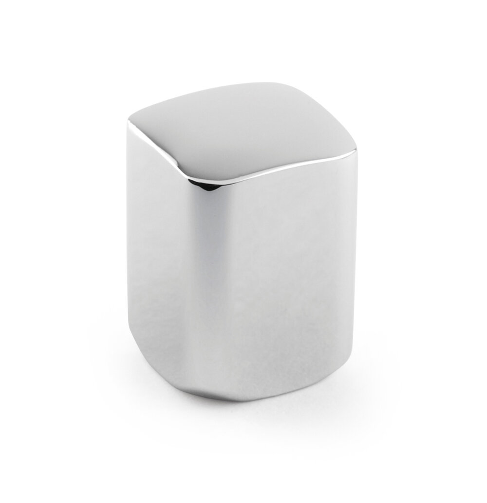 Bin Knob, 20mm, Polished Chrome