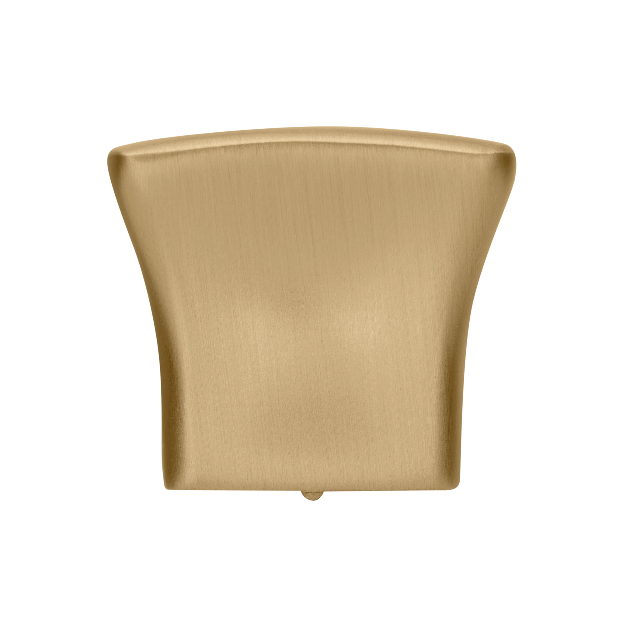 Tan Contemporary Knob, 34x23mm, Golden Champagne