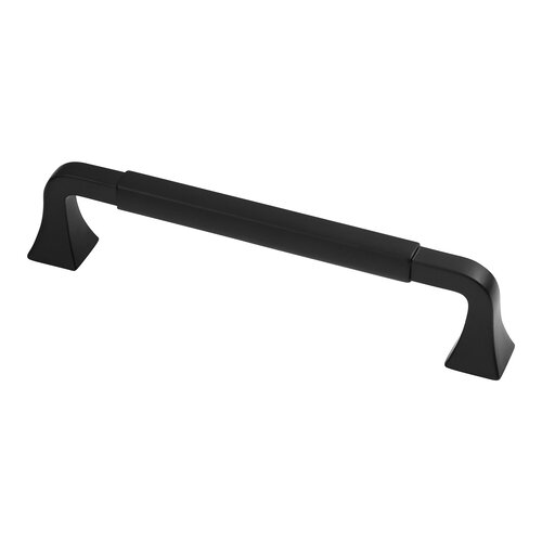 Tudor Transitional Pull, 128mm, Matte Black
