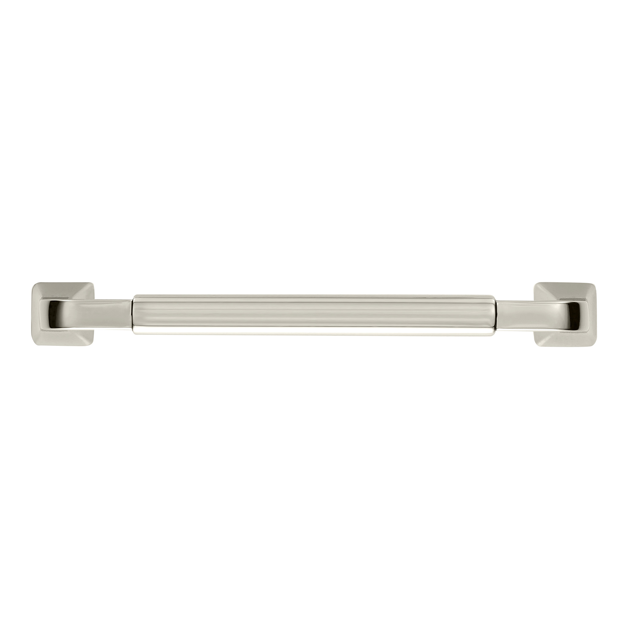 Tudor Transitional Pull, 128mm, Polished Nickel