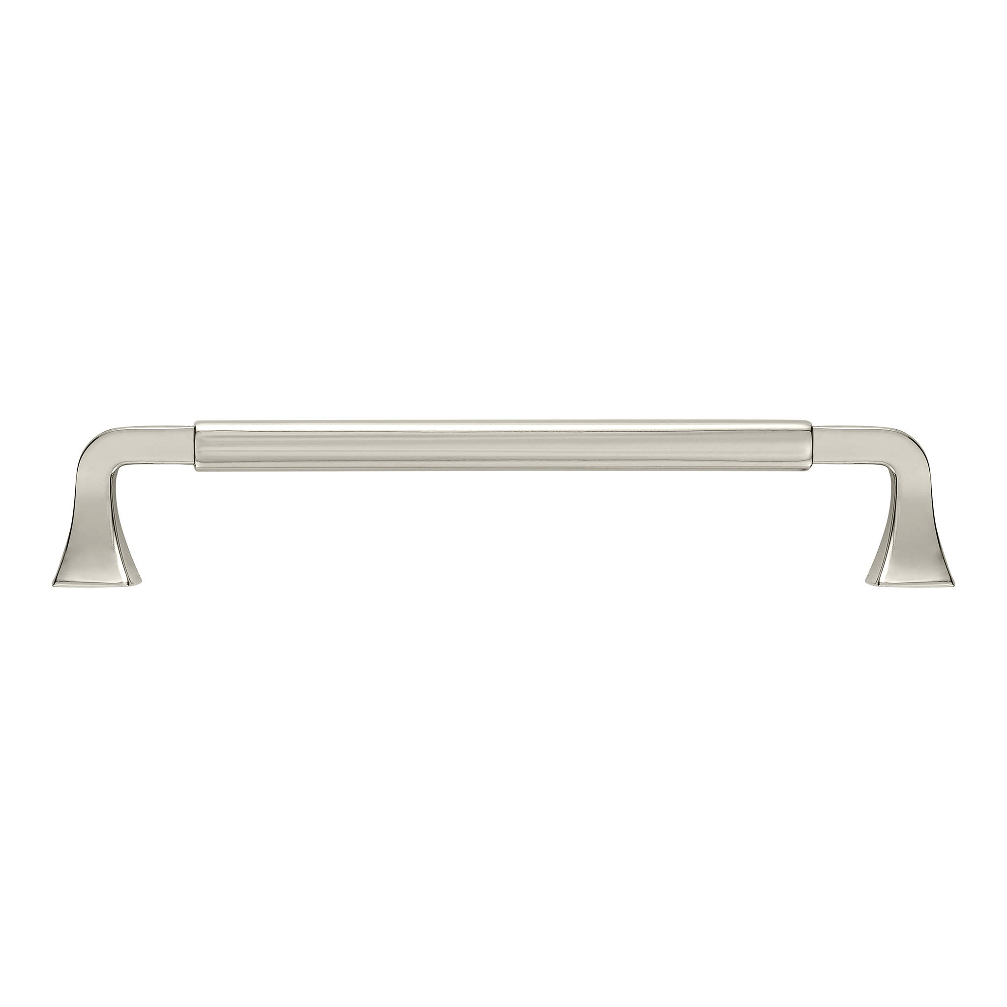 Tudor Transitional Pull, 160mm, Polished Nickel