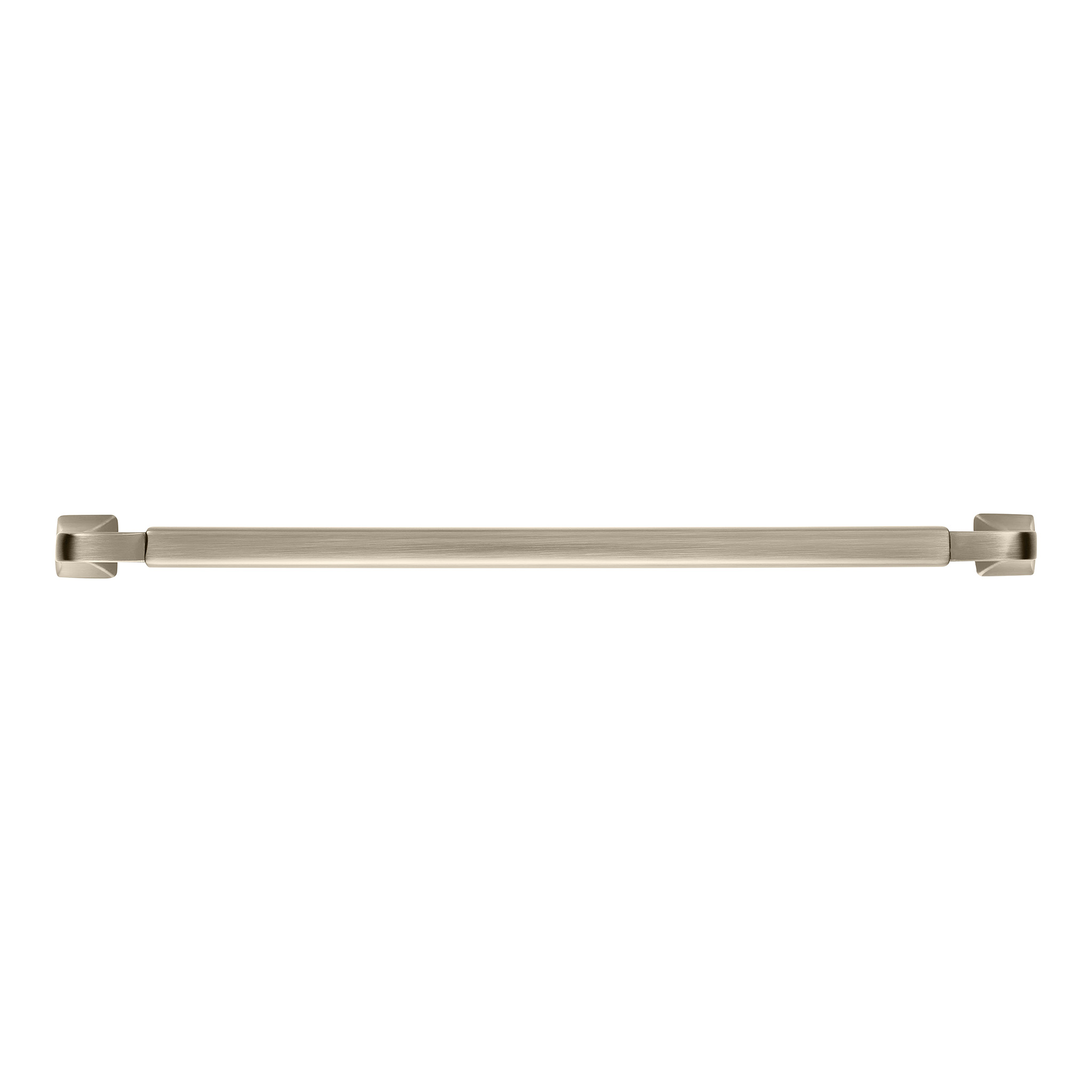 Tudor Transitional Pull, 256mm, Atomic Iron