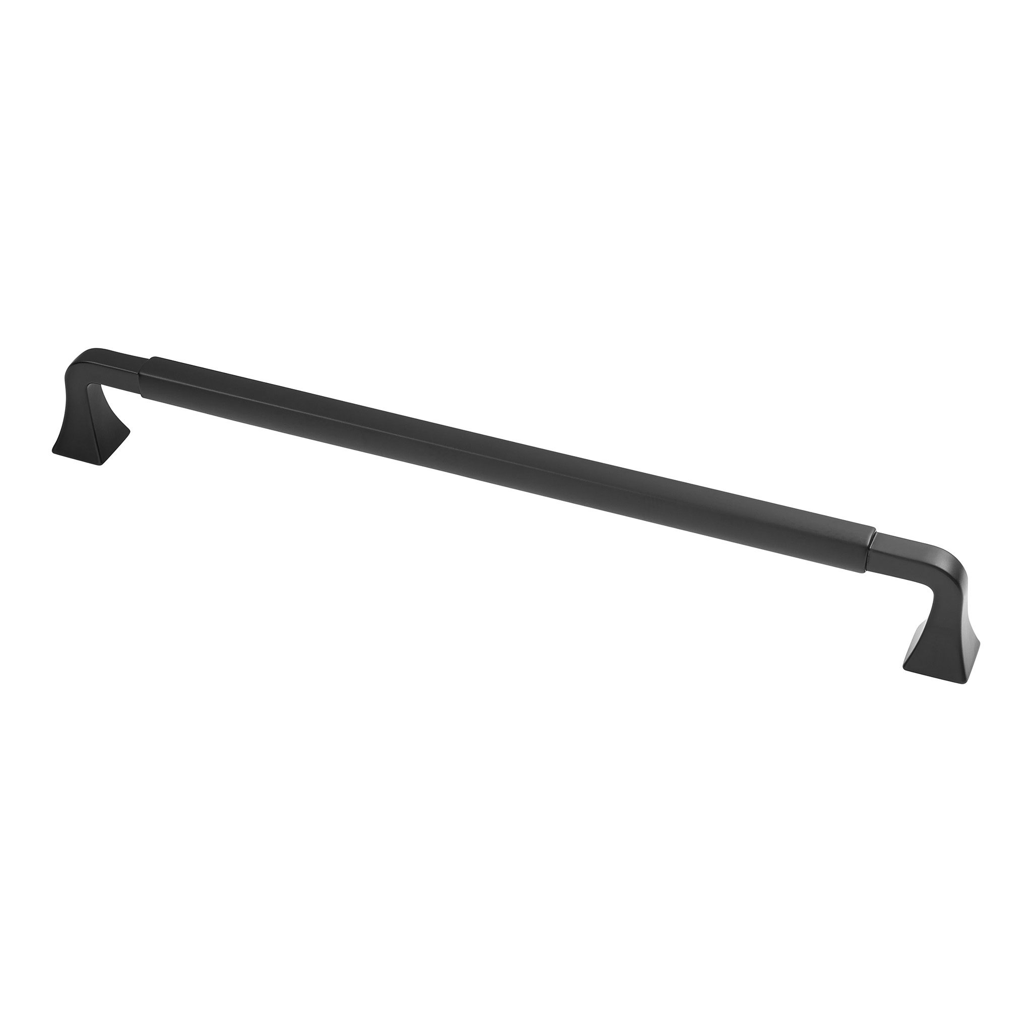 Tudor Transitional Pull, 256mm, Matte Black