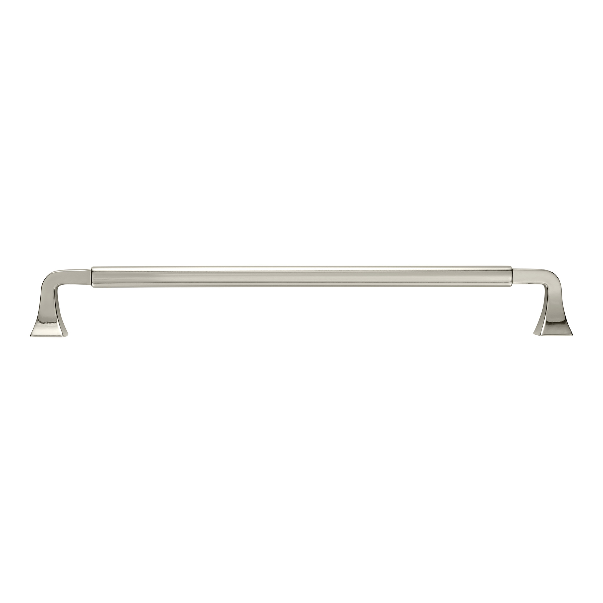 Tudor Transitional Pull, 256mm, Polished Nickel