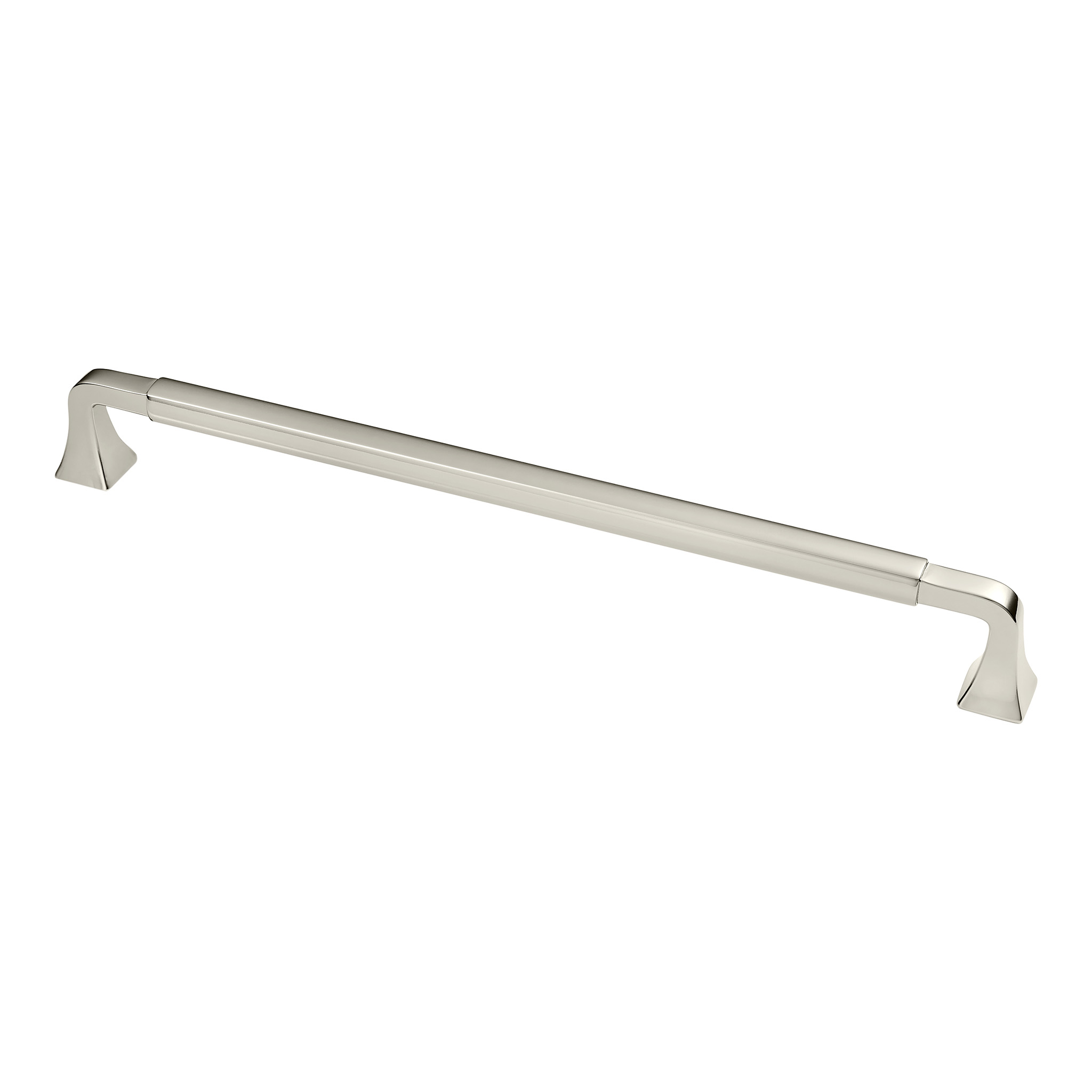 Tudor Transitional Pull, 256mm, Polished Nickel