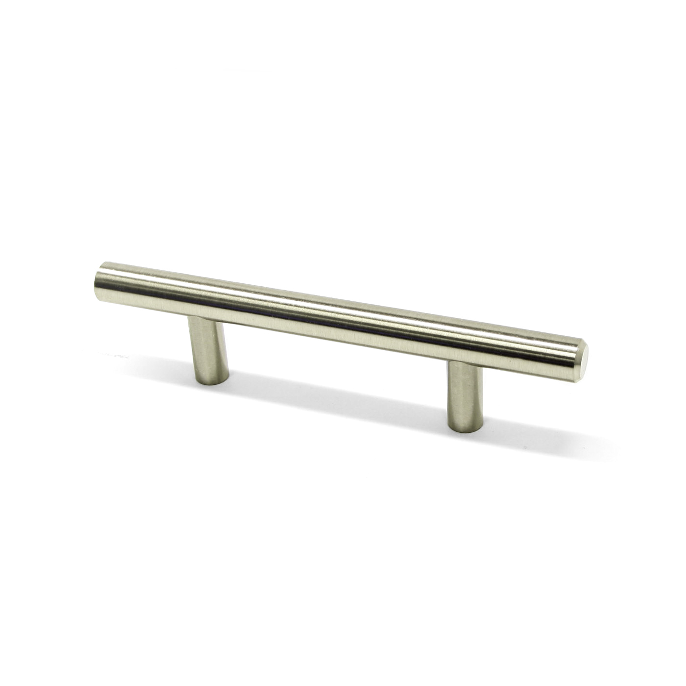 Contemporary Bar Pull, 76mm, Brushed Satin Nickel