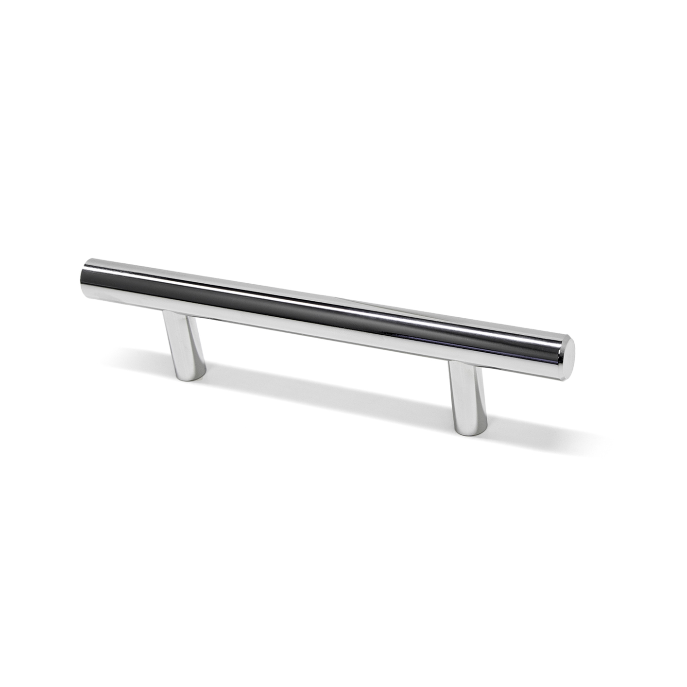 Contemporary Bar Pull, 76mm, Polished Chrome