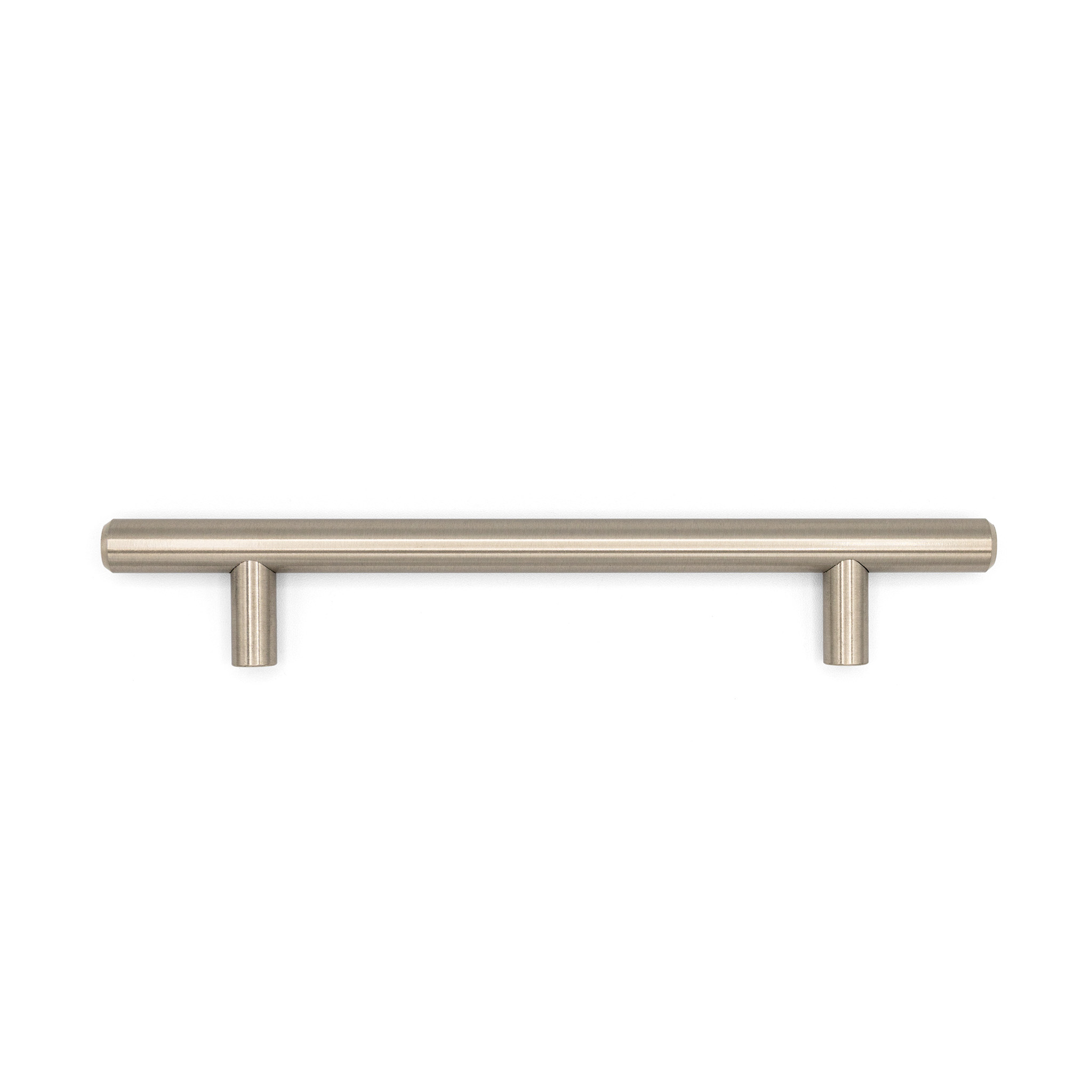 Contemporary Bar Pull, 128mm, Brushed Satin Nickel