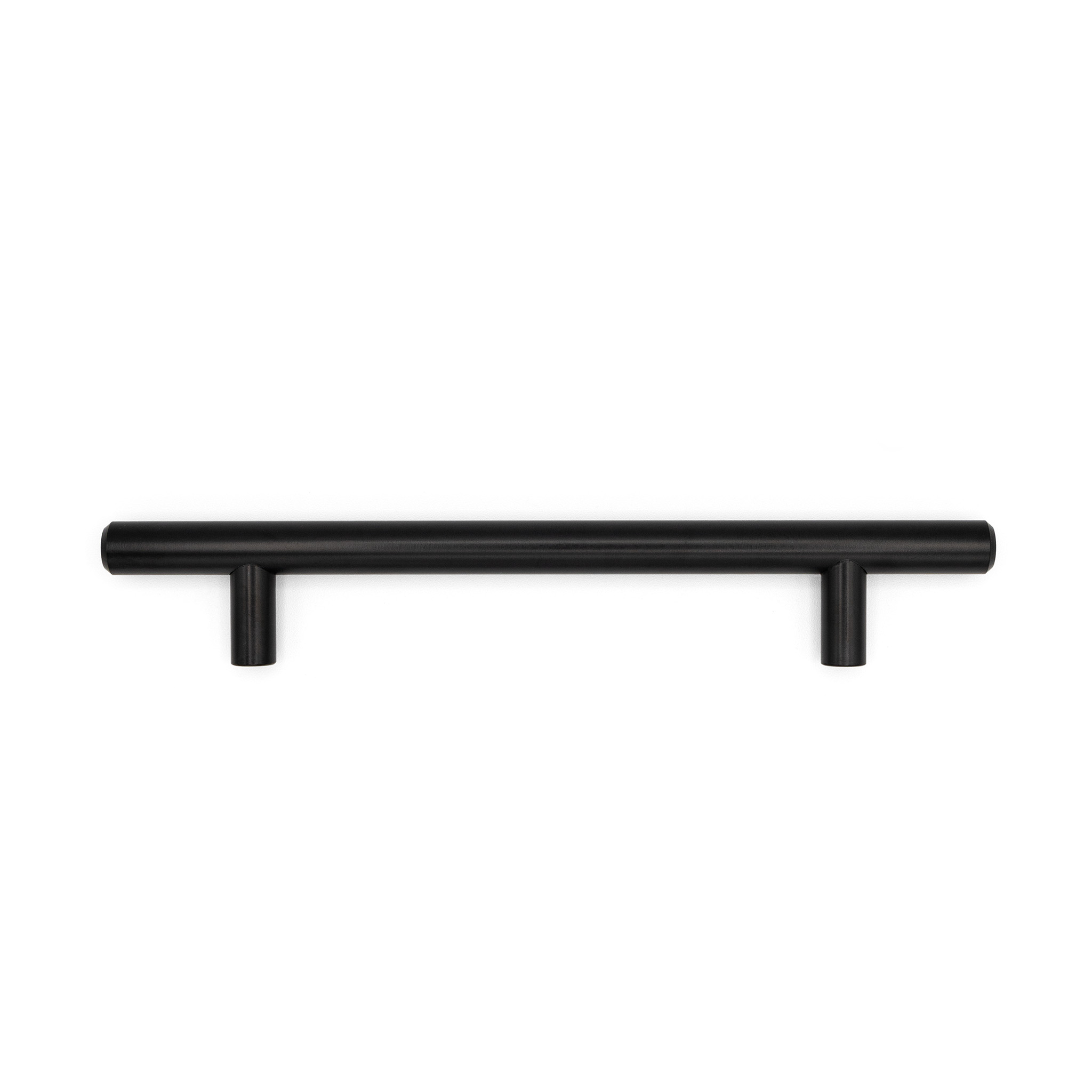 Contemporary Bar Pull, 128mm, Matte Black