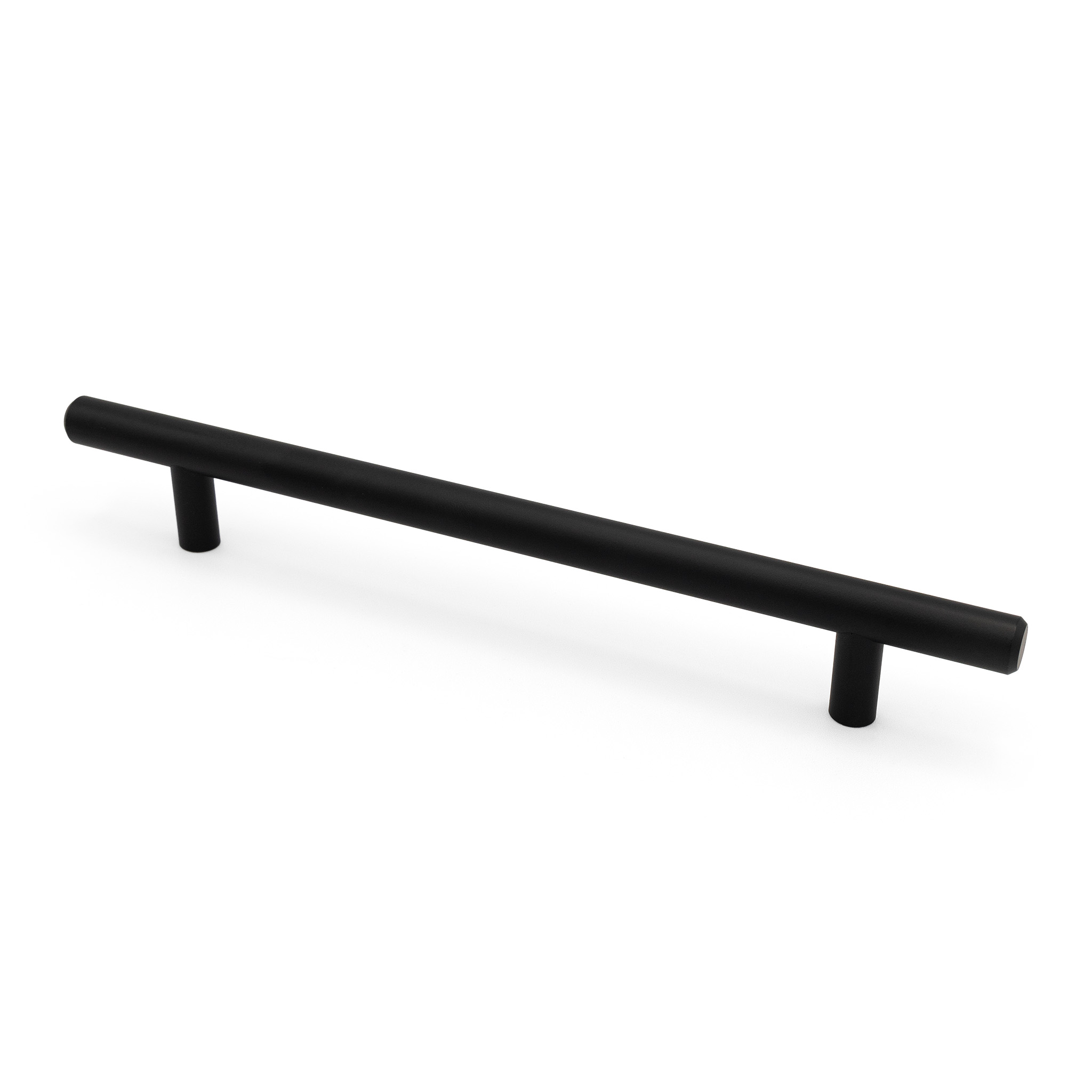 Contemporary Bar Pull, 160mm, Matte Black