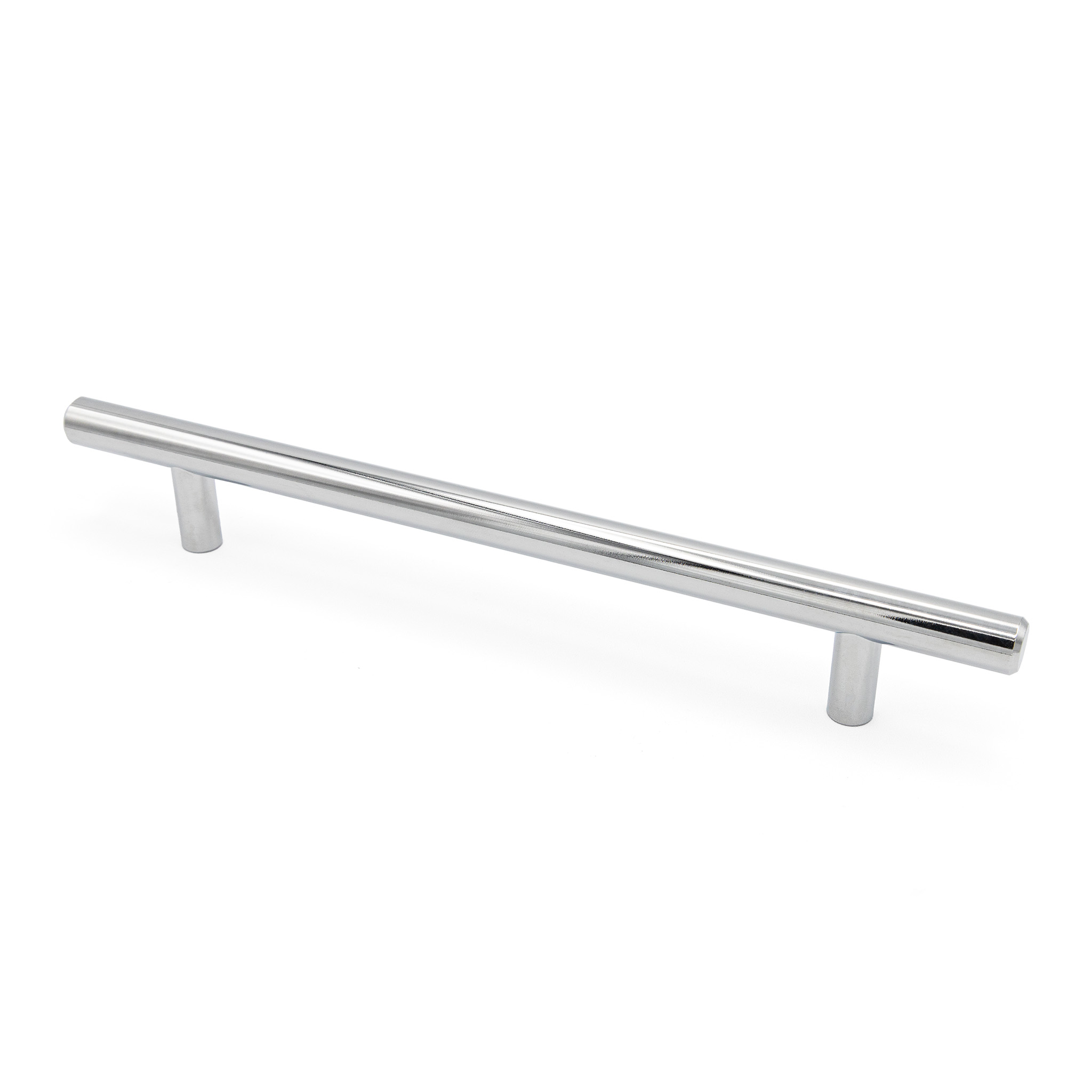 Contemporary Bar Pull, 160mm, Polished Chrome