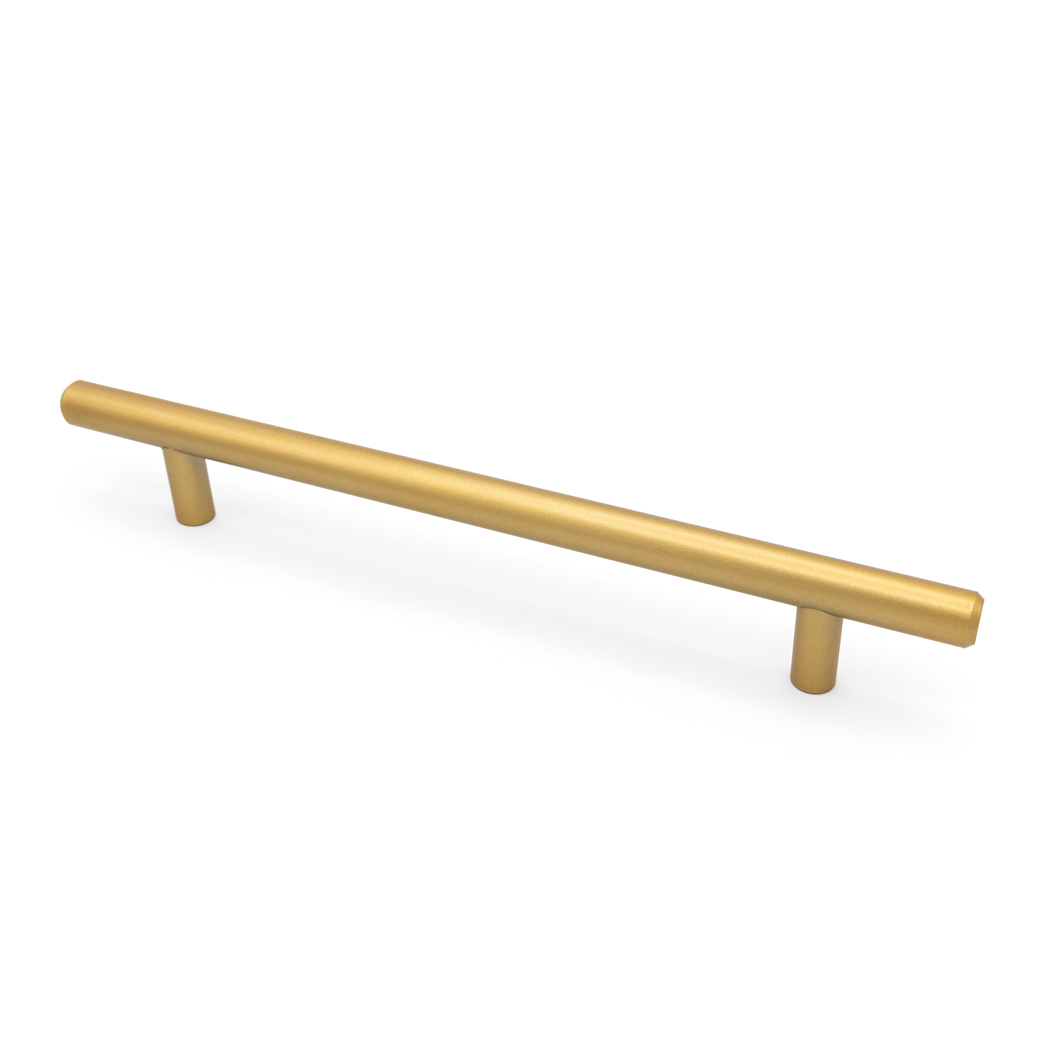 Contemporary Bar Pull, 160mm, Satin Gold