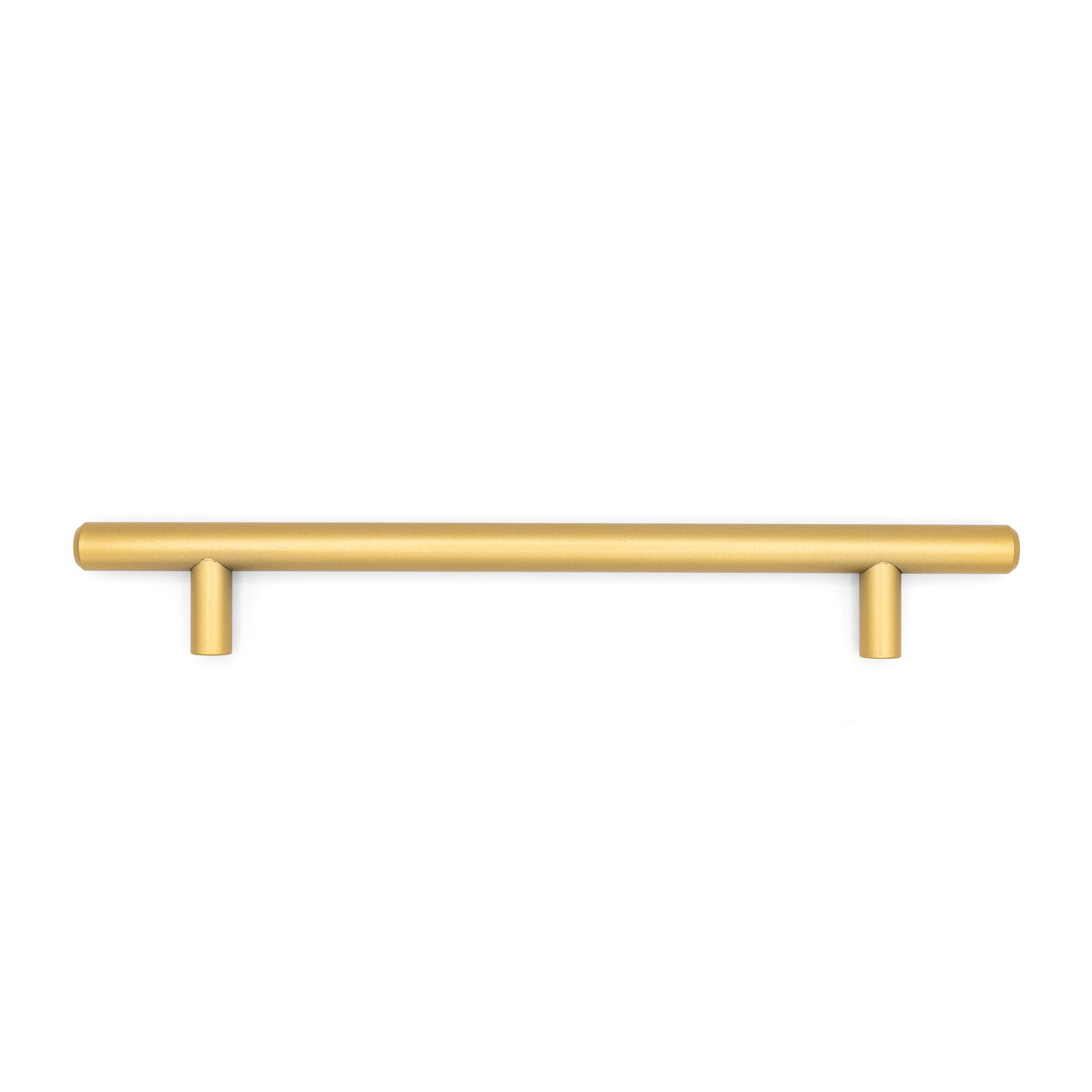 Contemporary Bar Pull, 160mm, Satin Gold