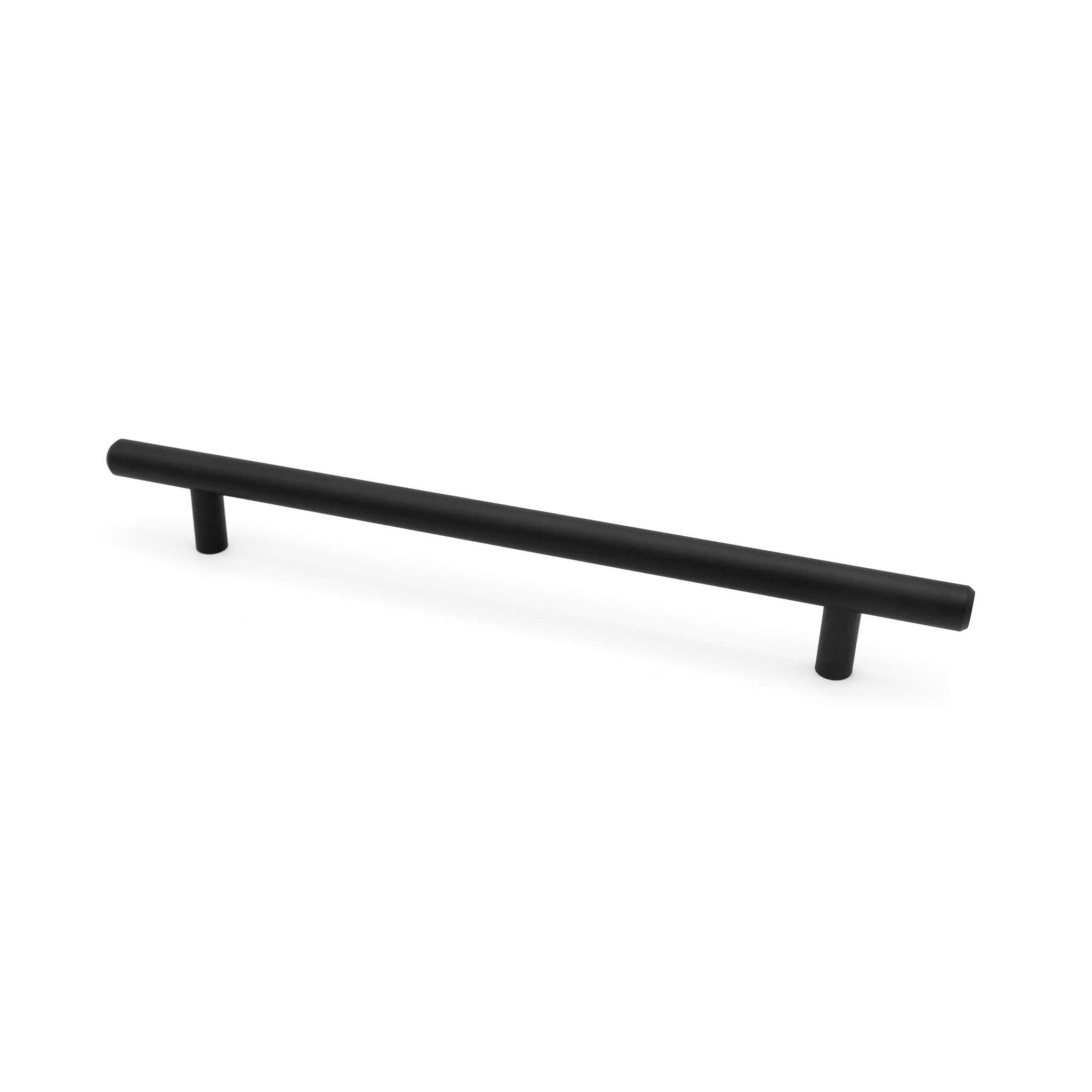 Contemporary Bar Pull, 192mm, Matte Black