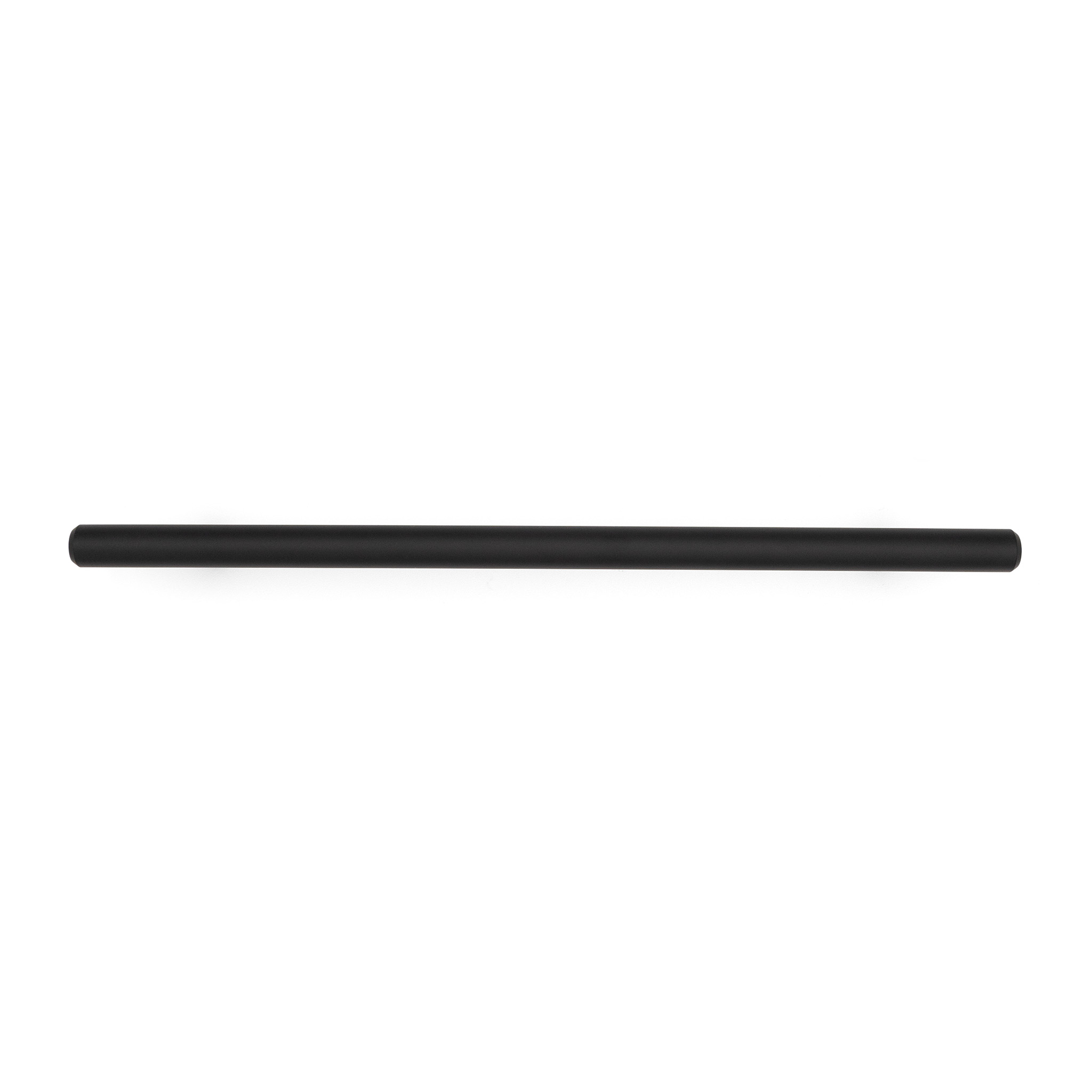 Contemporary Bar Pull, 192mm, Matte Black