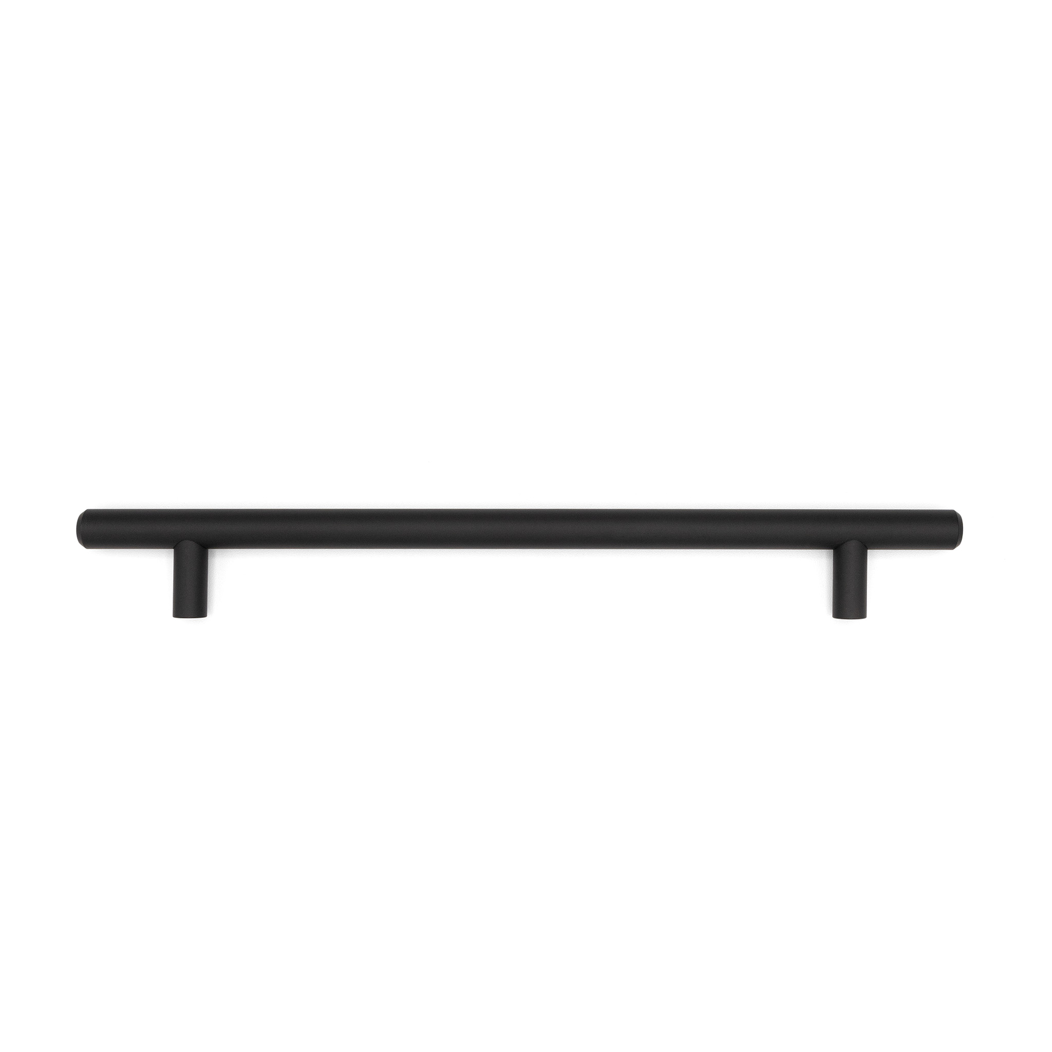 Contemporary Bar Pull, 192mm, Matte Black