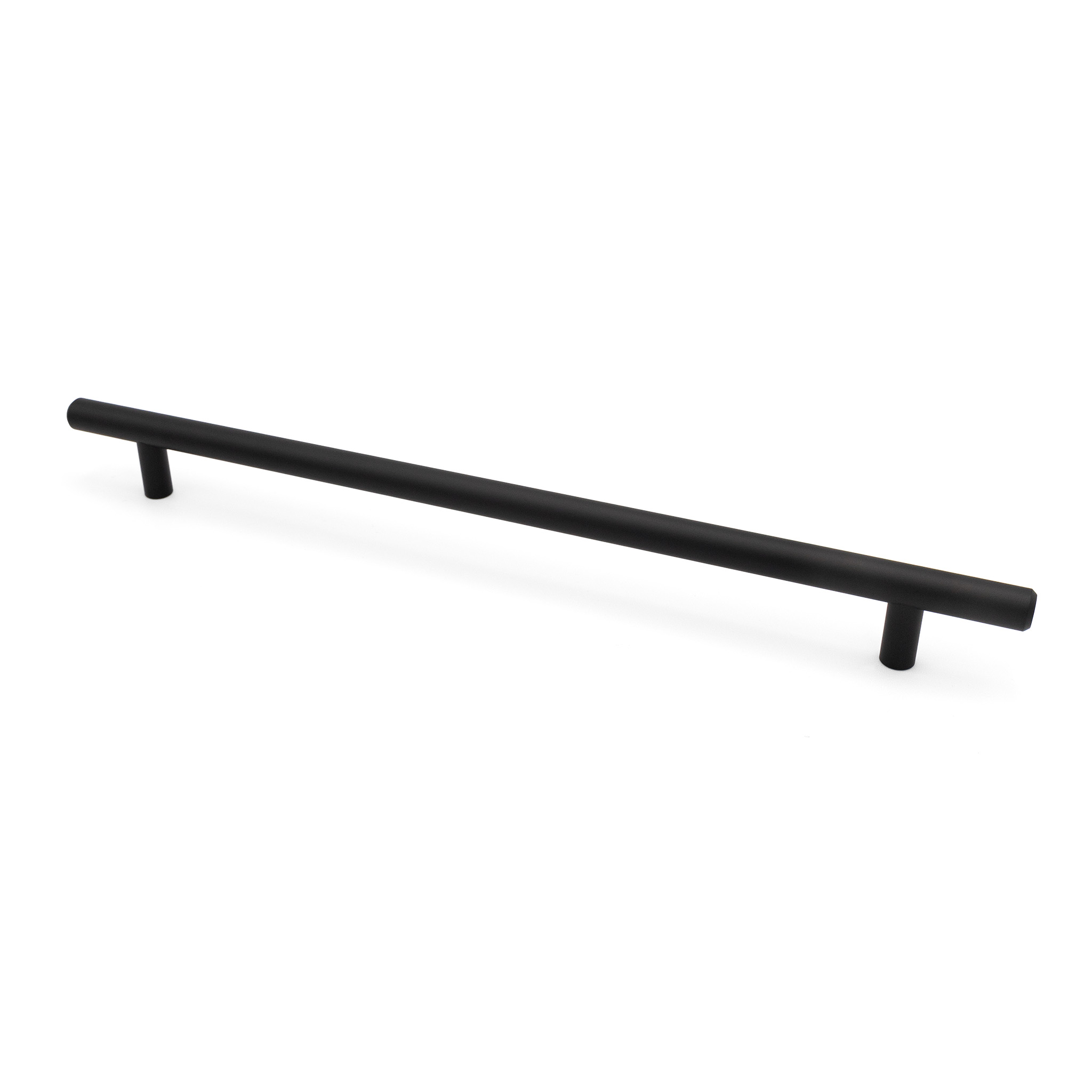 Contemporary Bar Pull, 256mm, Matte Black