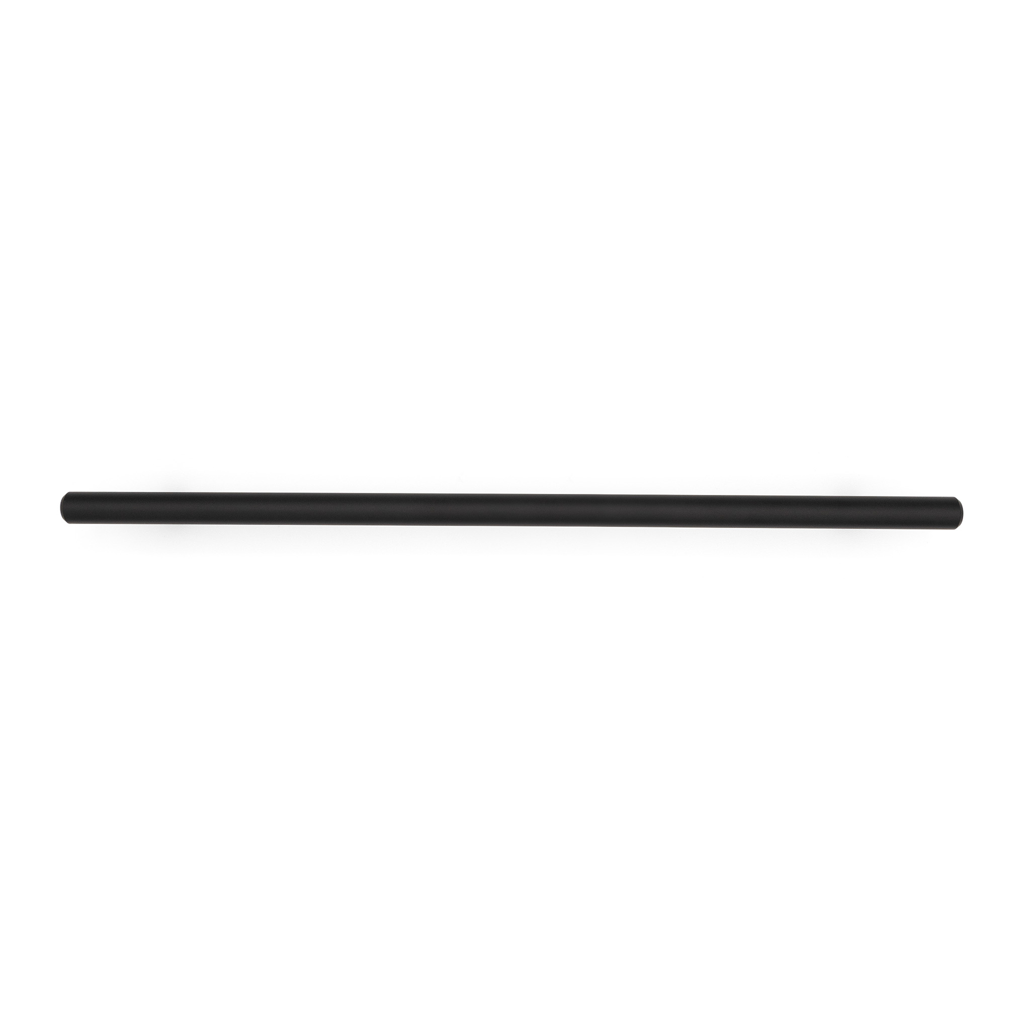 Contemporary Bar Pull, 256mm, Matte Black