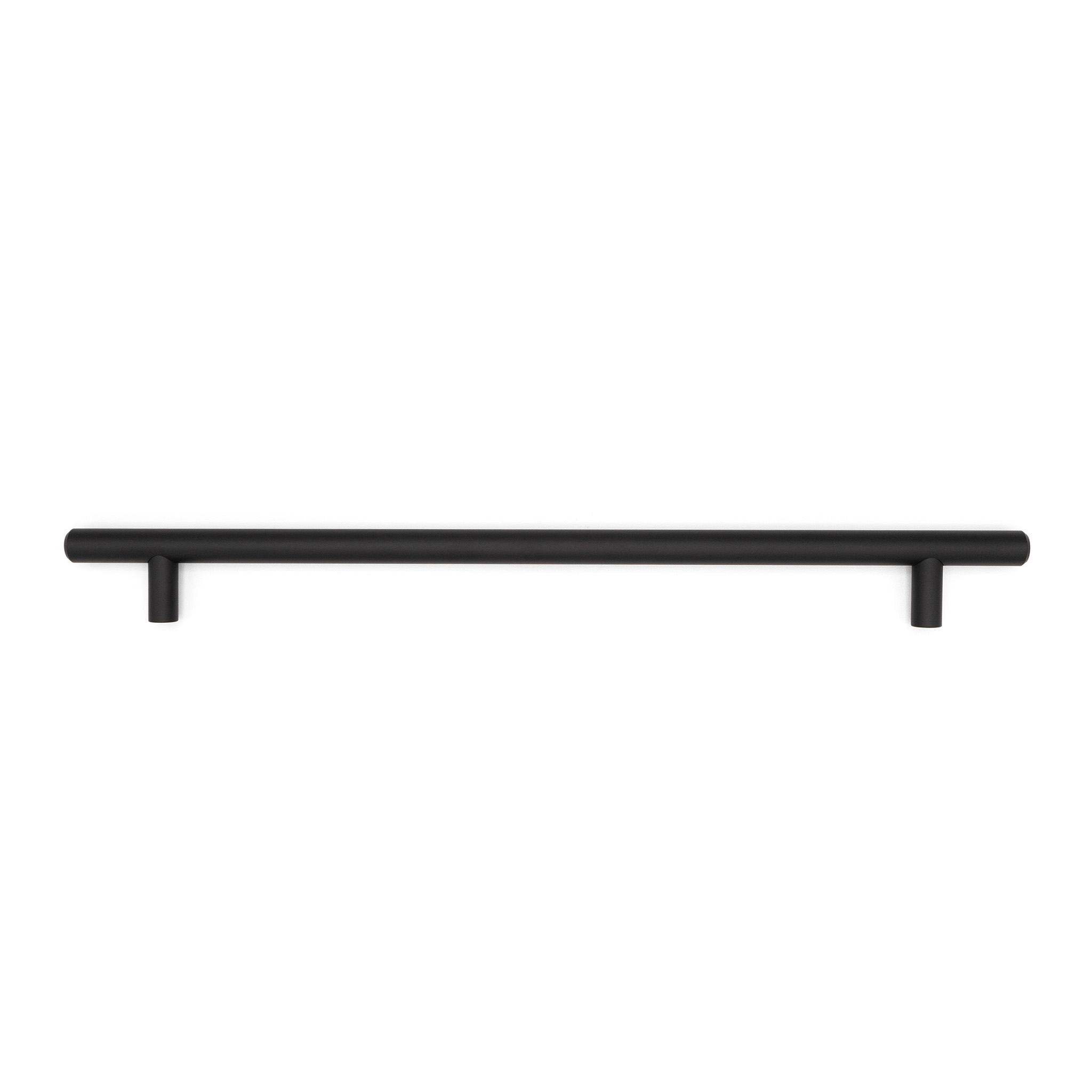 Contemporary Bar Pull, 256mm, Matte Black