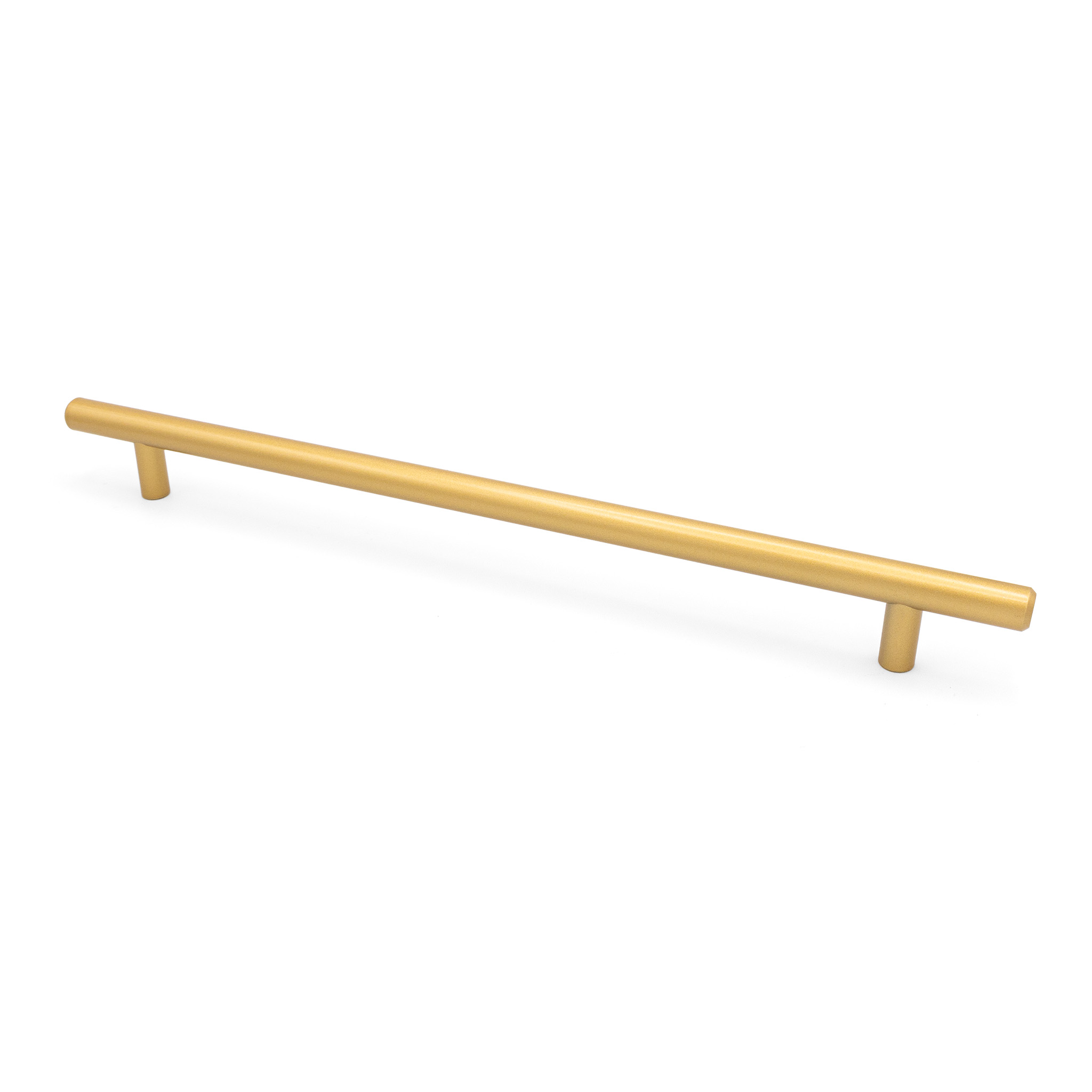 Contemporary Bar Pull, 256mm, Satin Gold