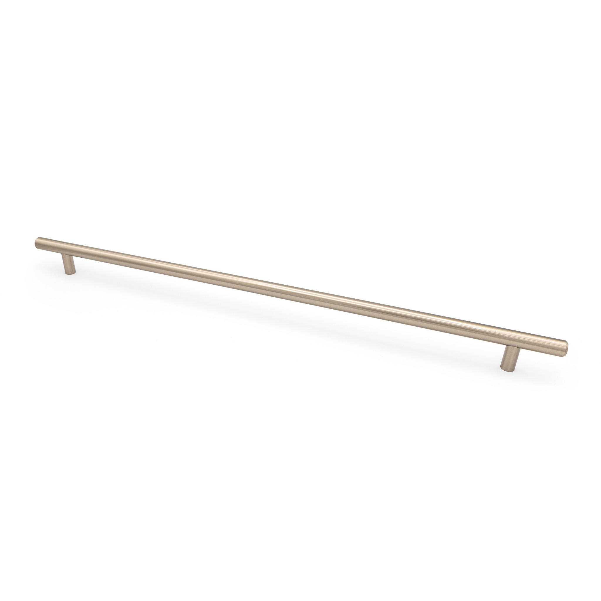 Contemporary Bar Pull, 388mm, Brushed Satin Nickel