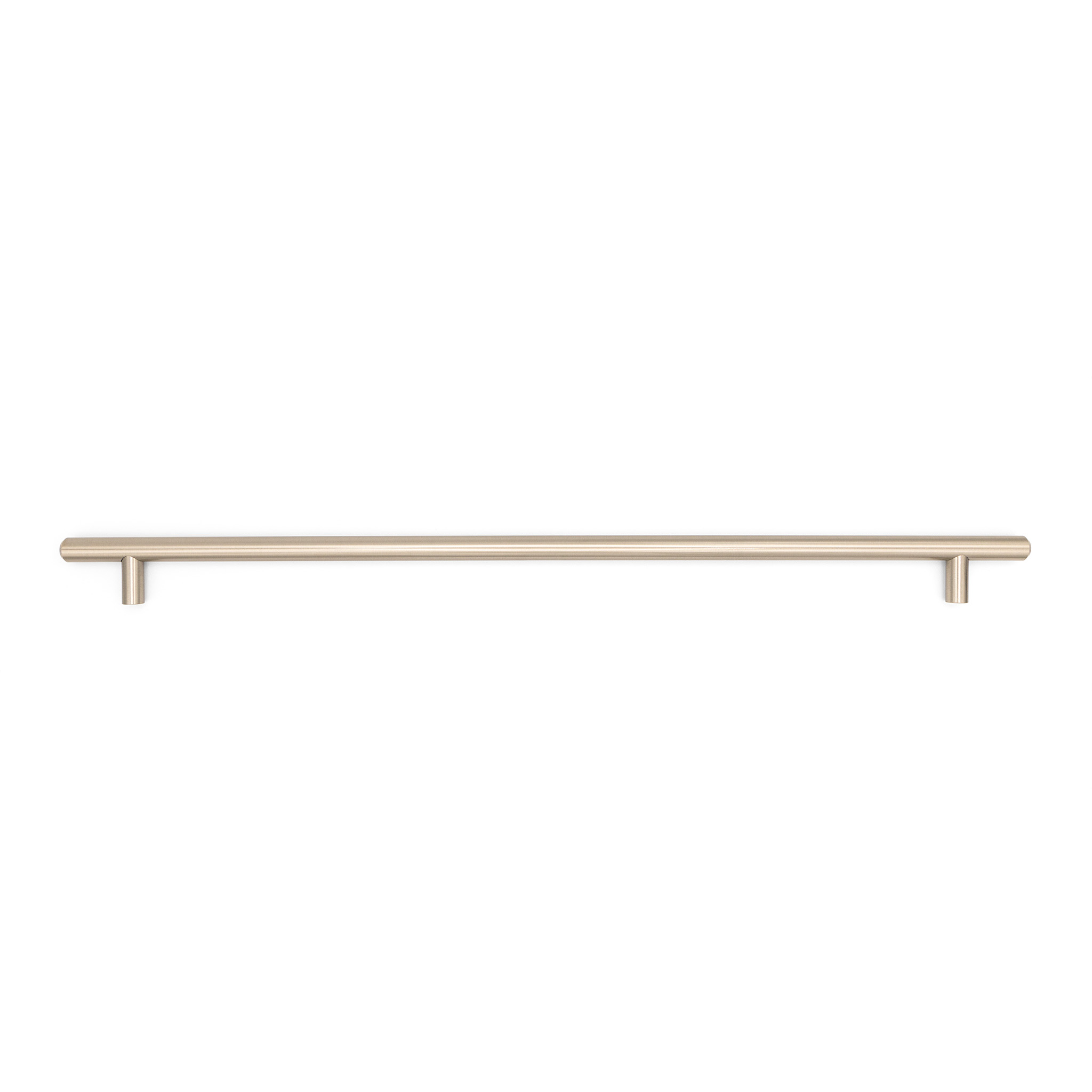 Contemporary Bar Pull, 388mm, Brushed Satin Nickel