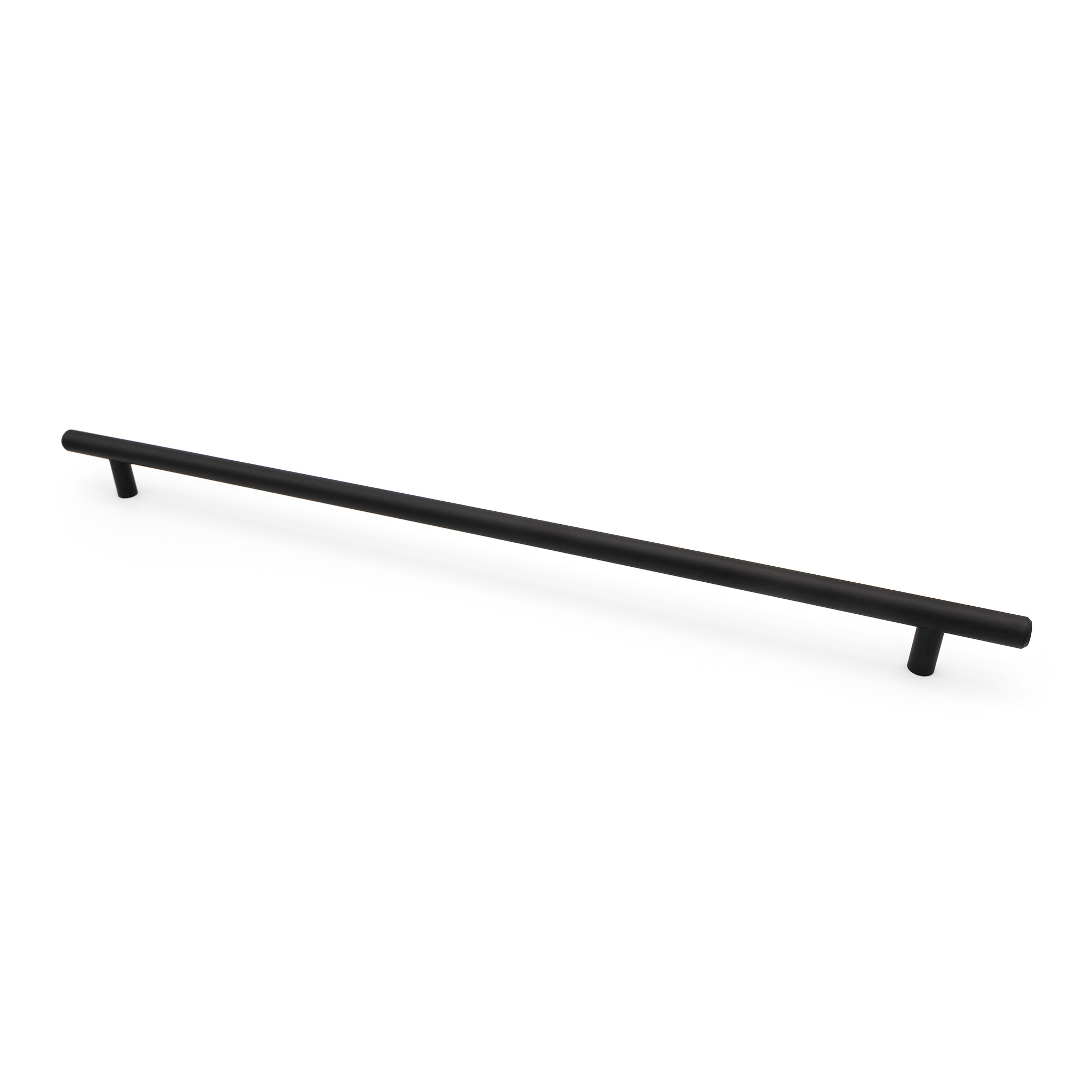 Contemporary Bar Pull, 388mm, Matte Black