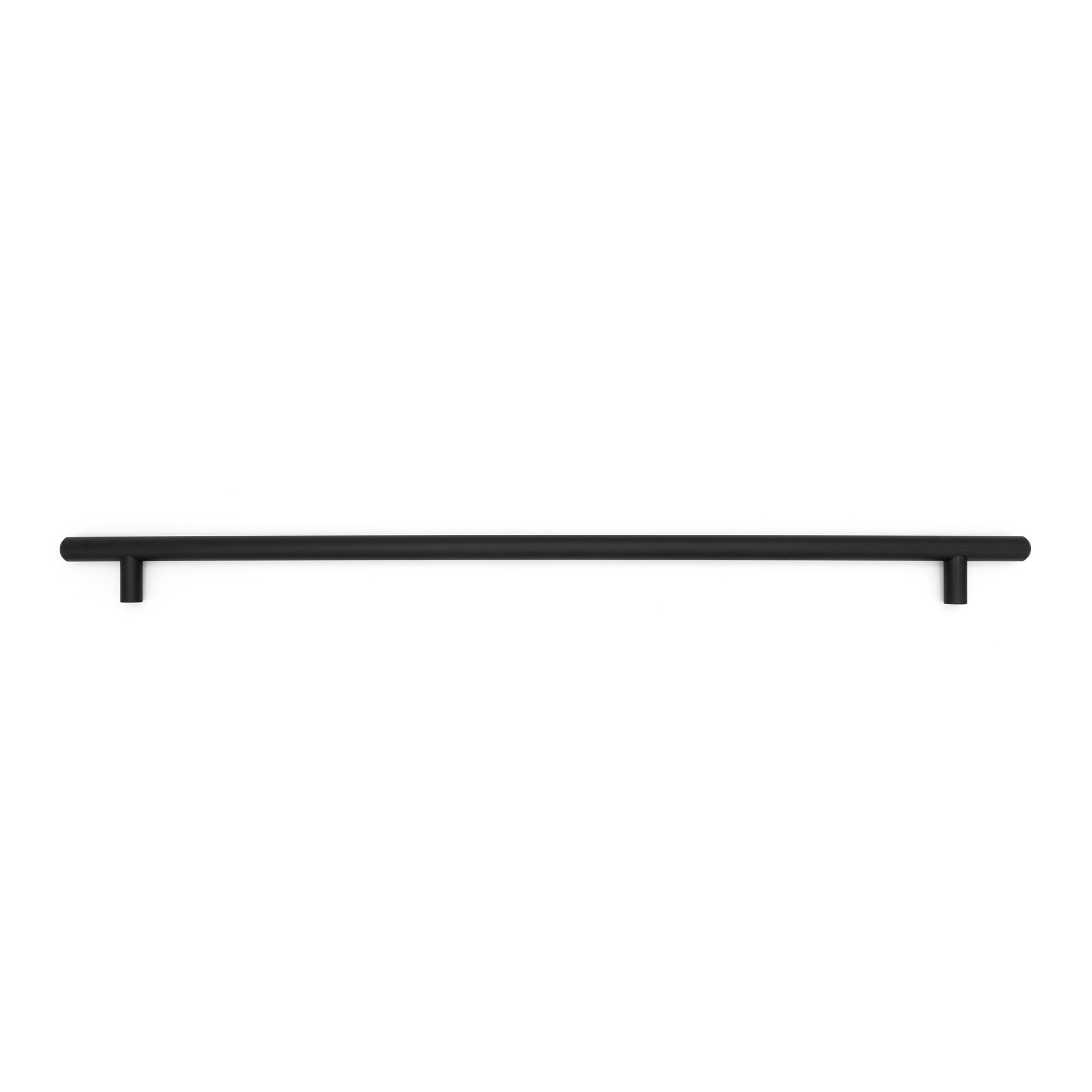 Contemporary Bar Pull, 388mm, Matte Black