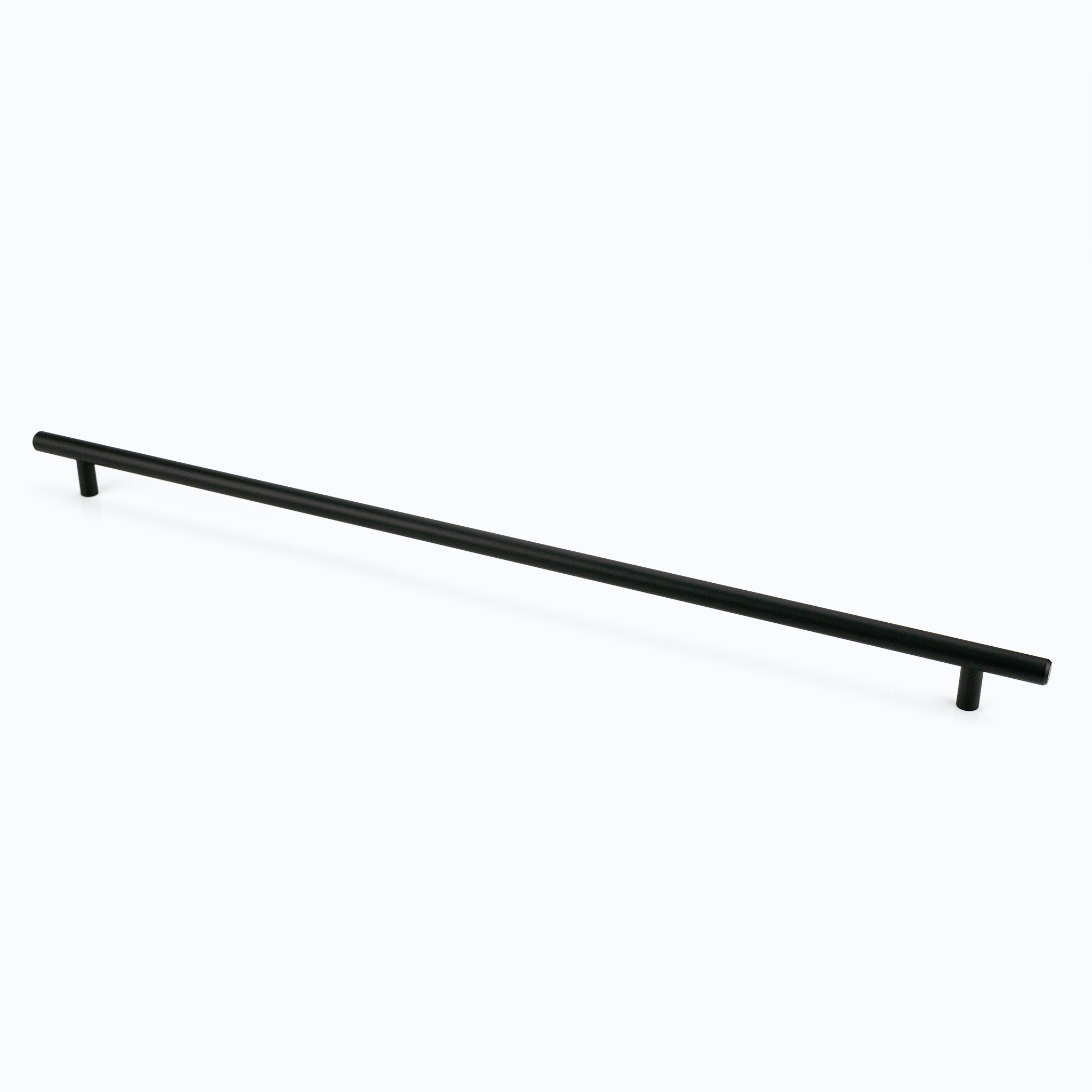 Contemporary Bar Pull, 480mm, Matte Black