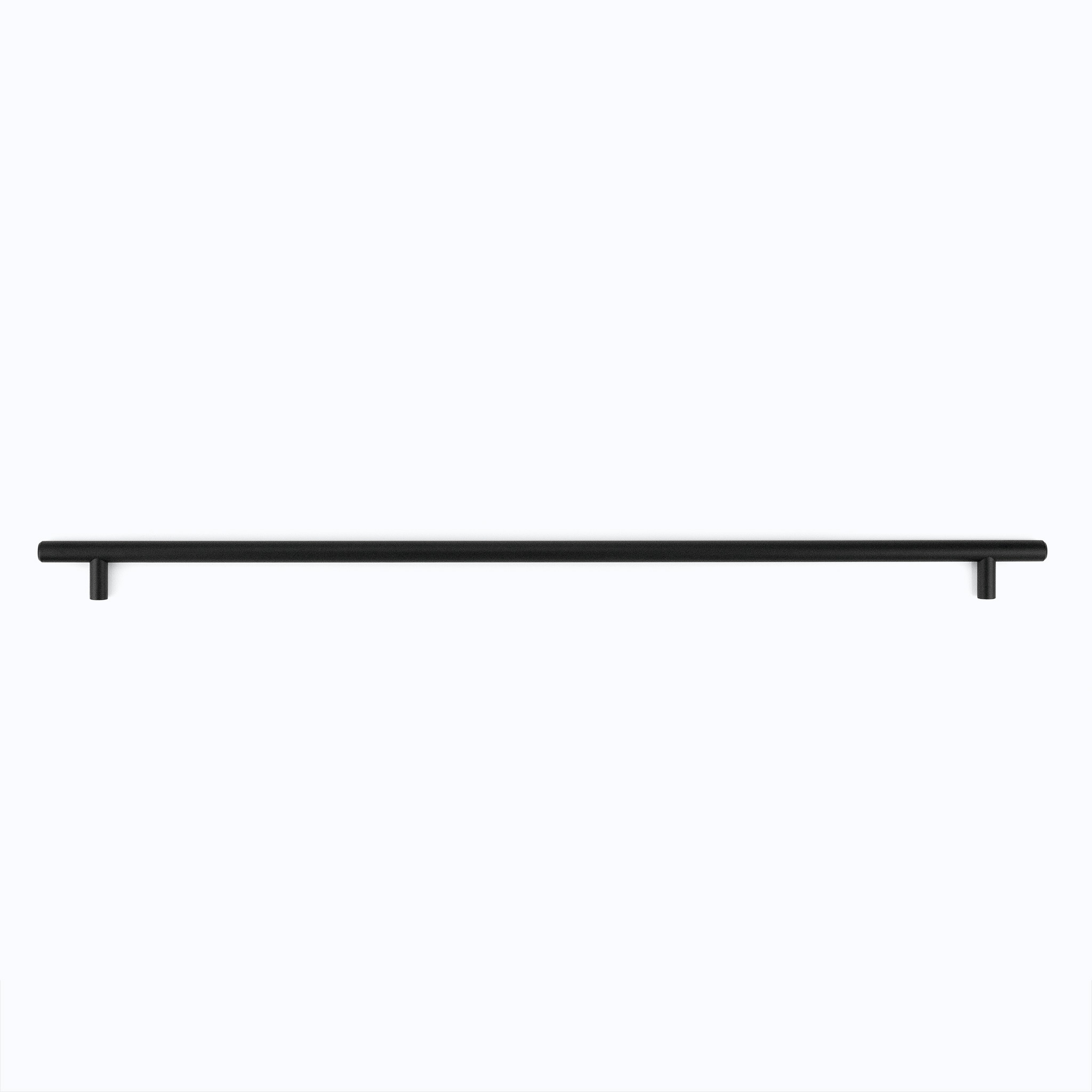 Contemporary Bar Pull, 480mm, Matte Black