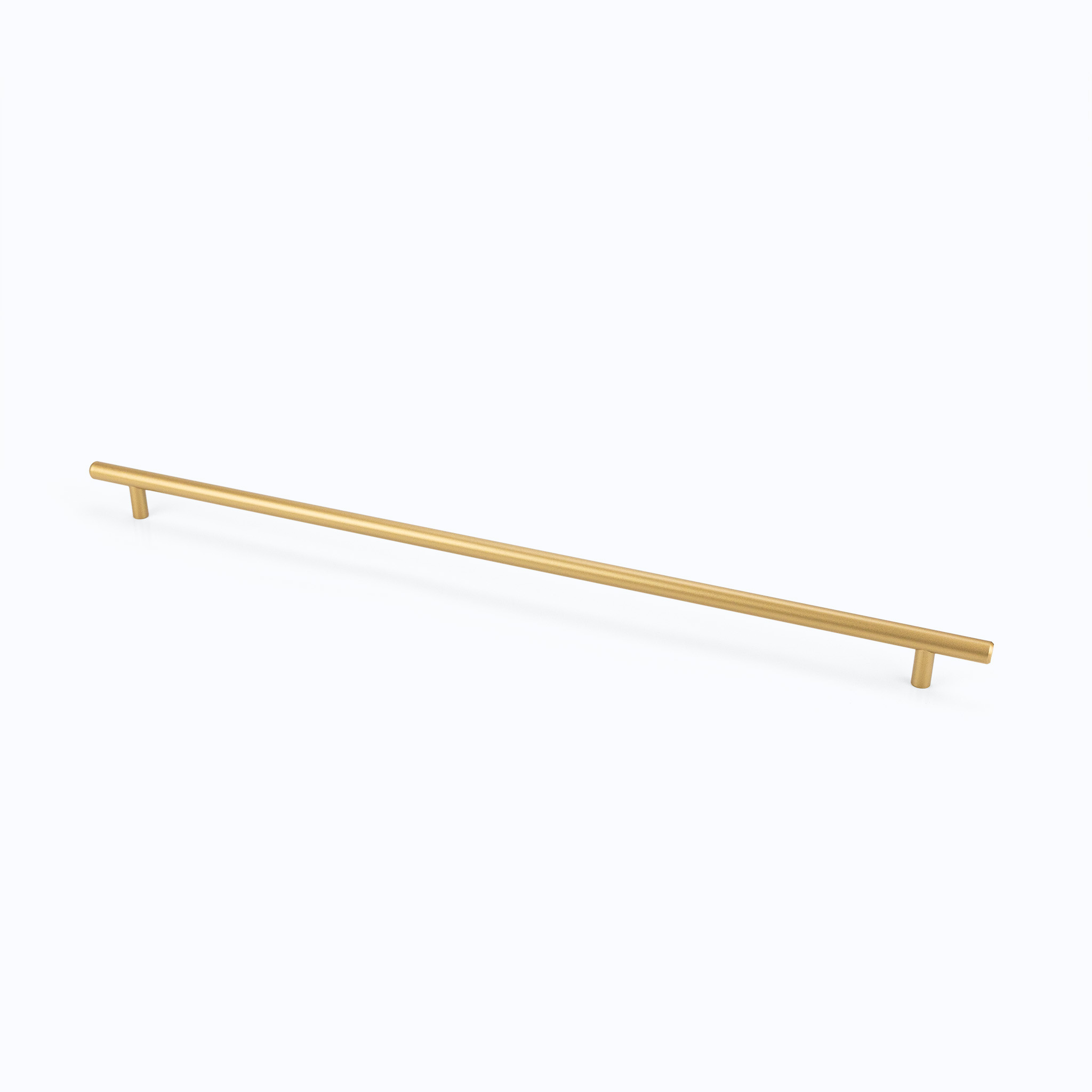 Contemporary Bar Pull, 480mm, Satin Gold