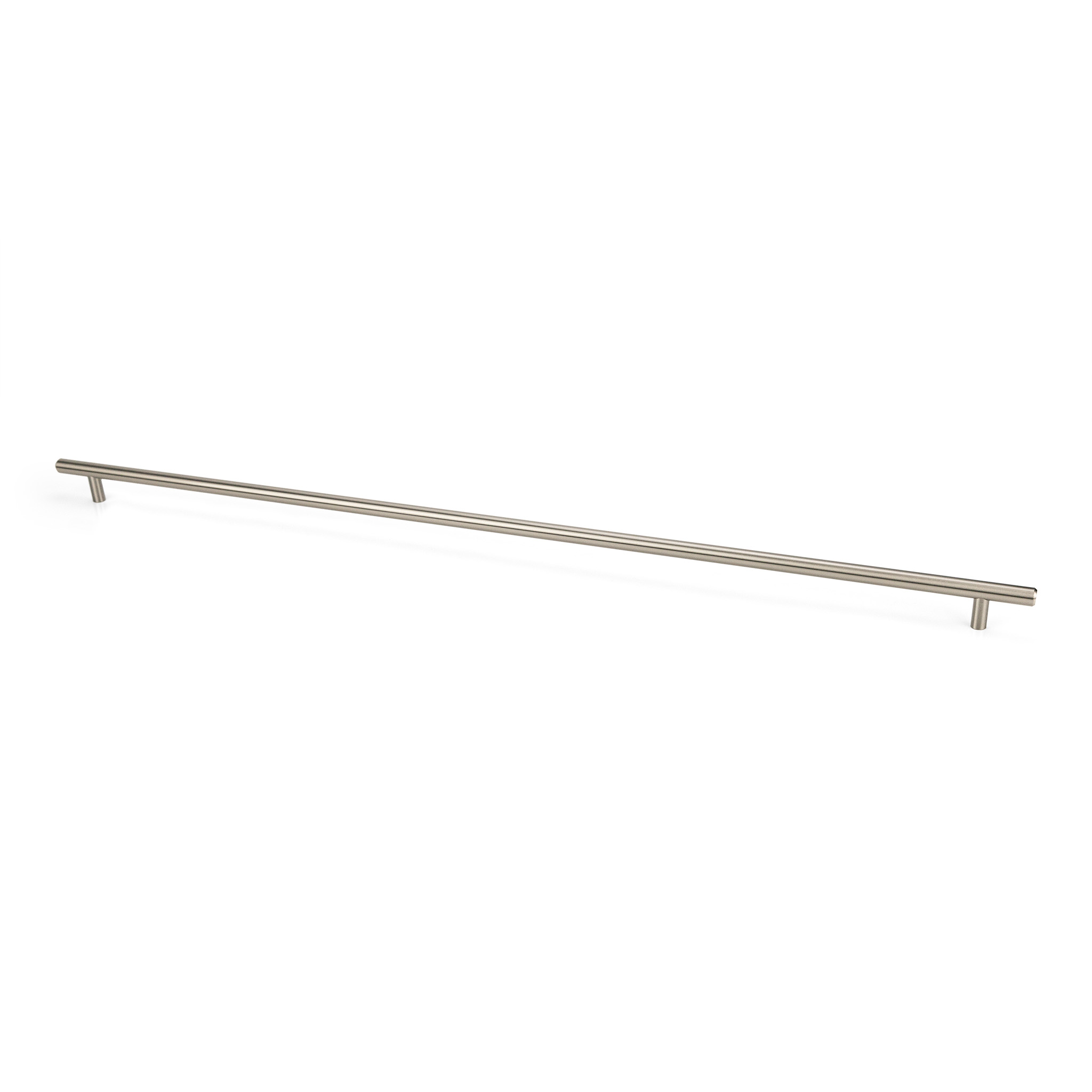 Contemporary Bar Pull, 672mm, Brushed Satin Nickel