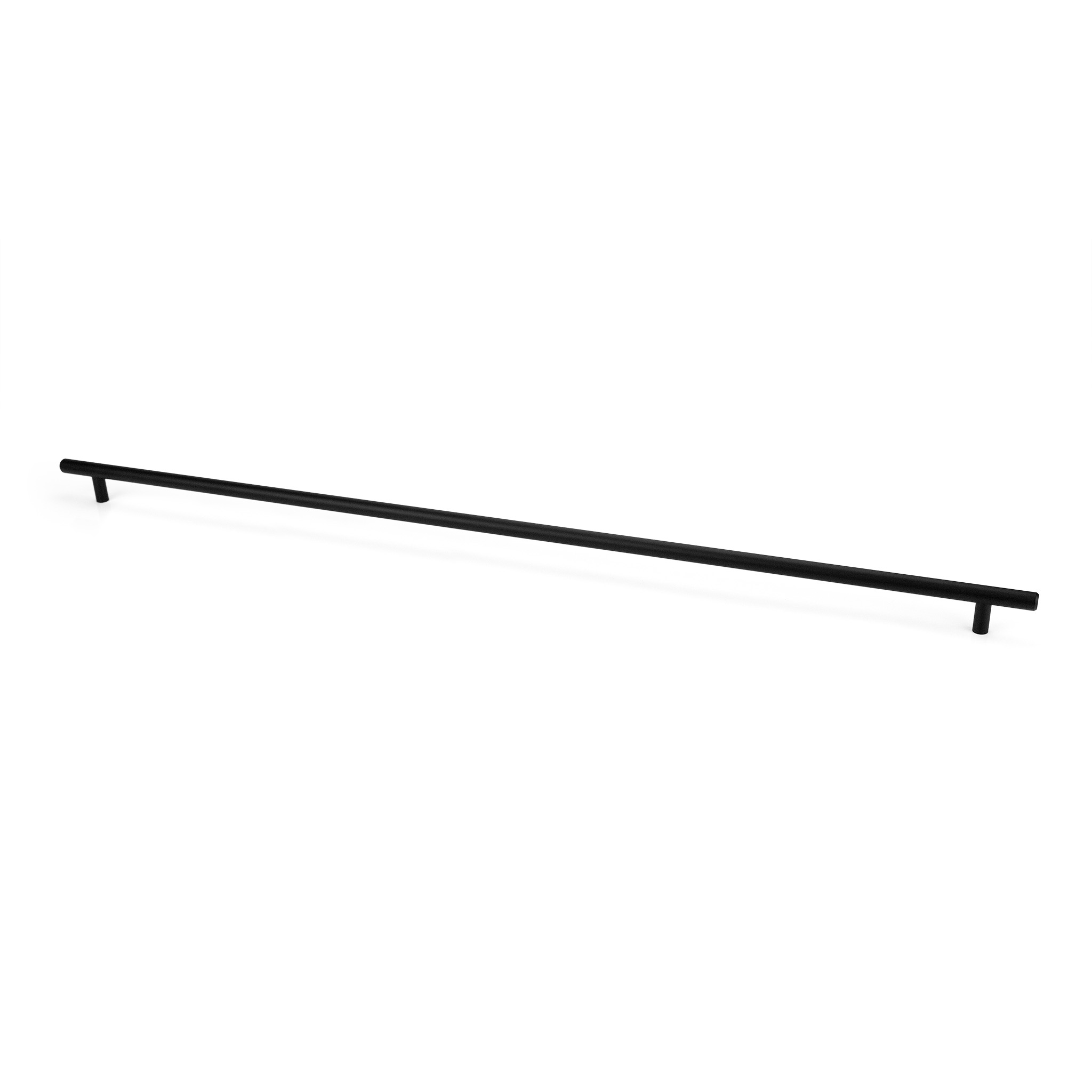 Contemporary Bar Pull, 672mm, Matte Black