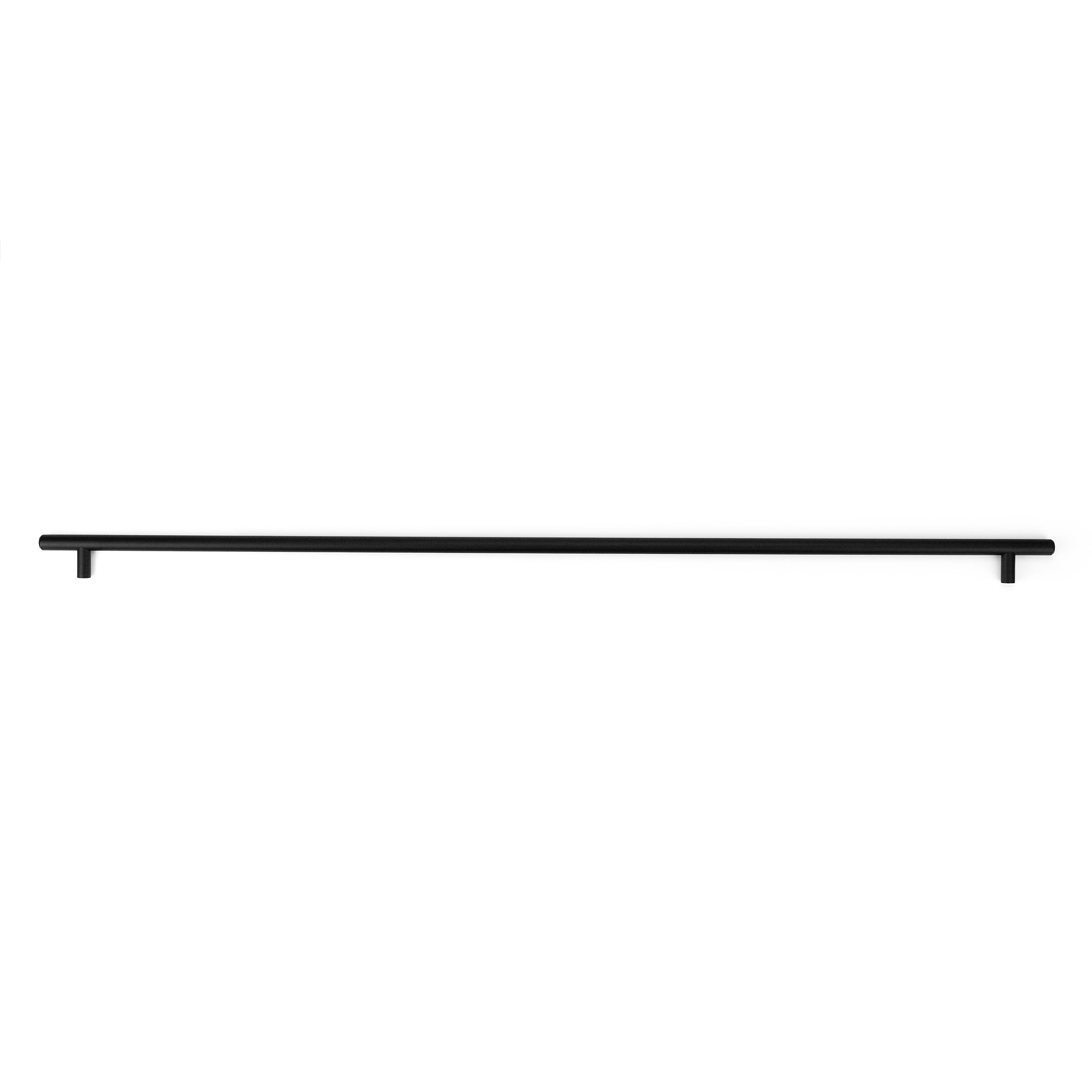 Contemporary Bar Pull, 672mm, Matte Black