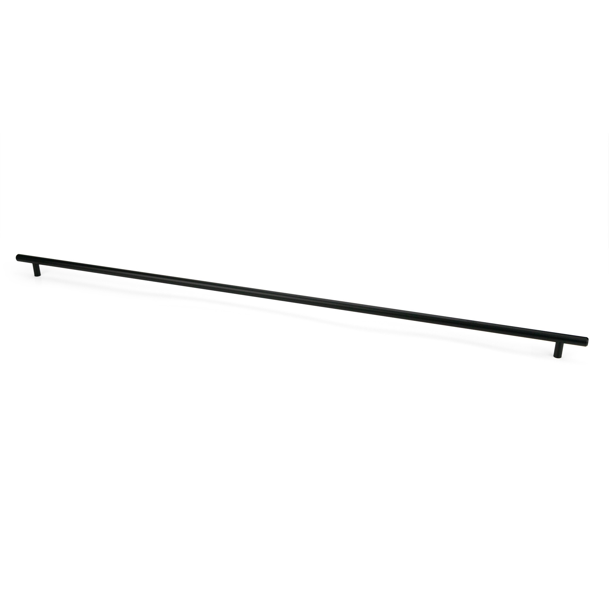 Contemporary Bar Pull, 768mm, Matte Black