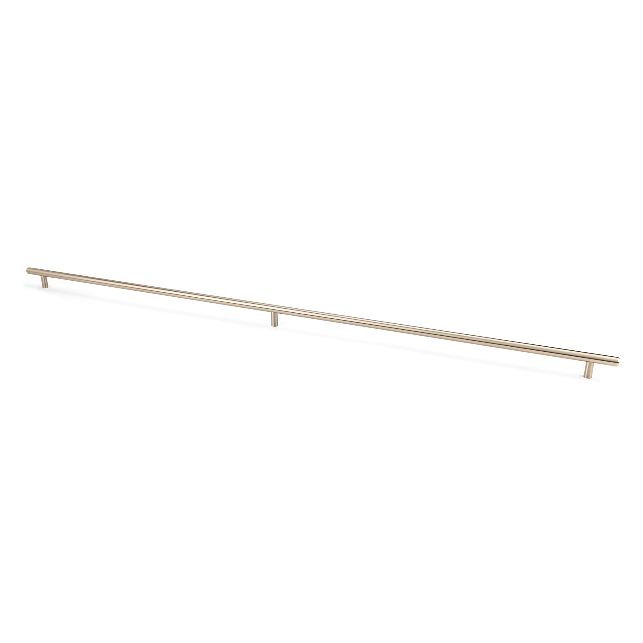 Contemporary Bar Pull, 864mm, Brushed Satin Nickel