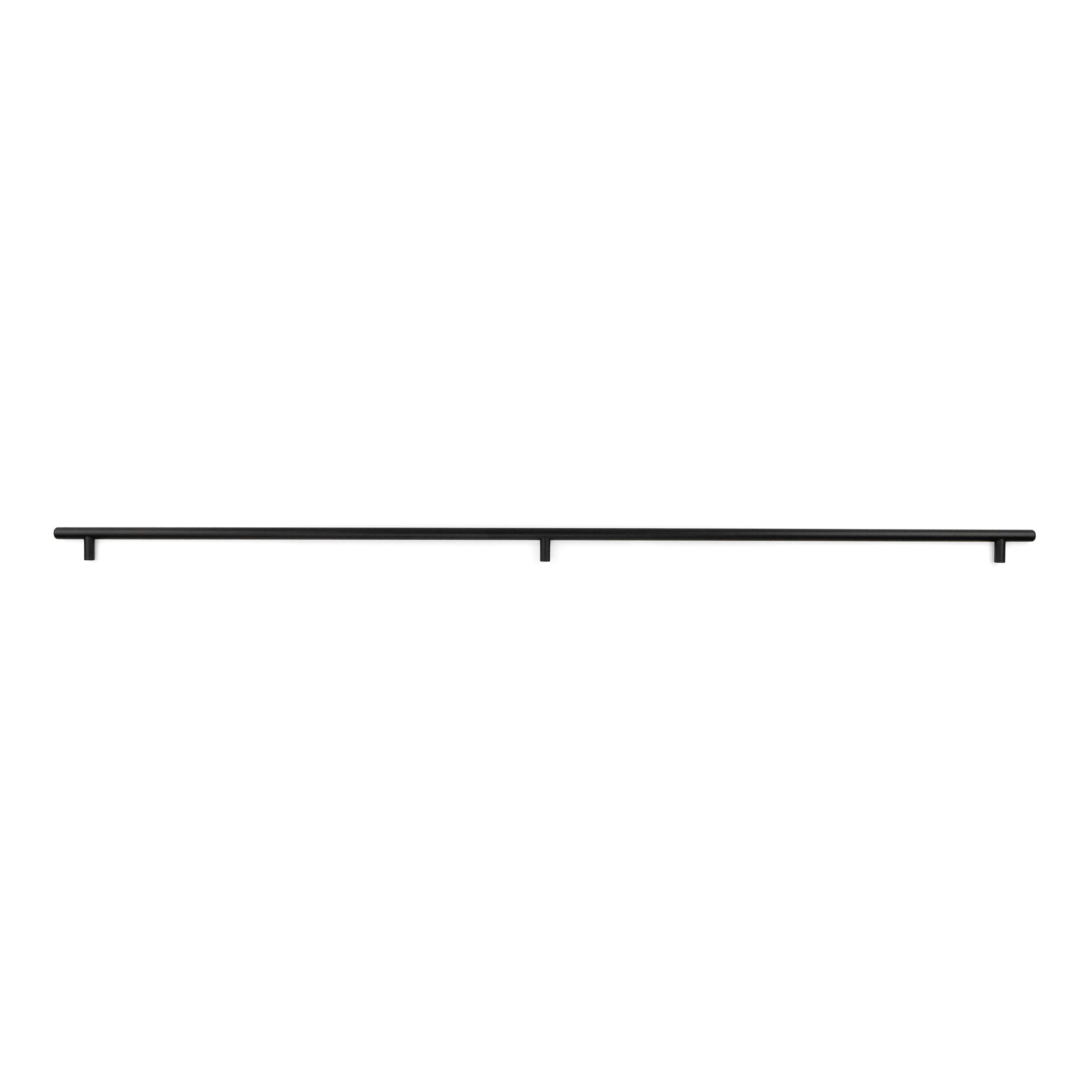 Contemporary Bar Pull, 864mm, Matte Black