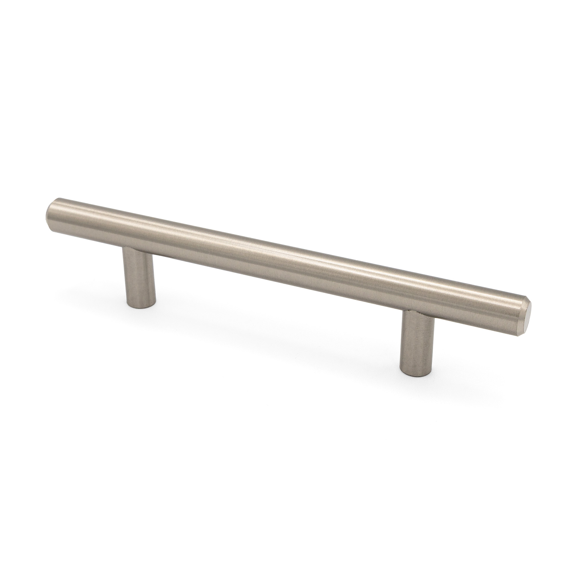 Contemporary Bar Pull, 96mm, Brushed Satin Nickel