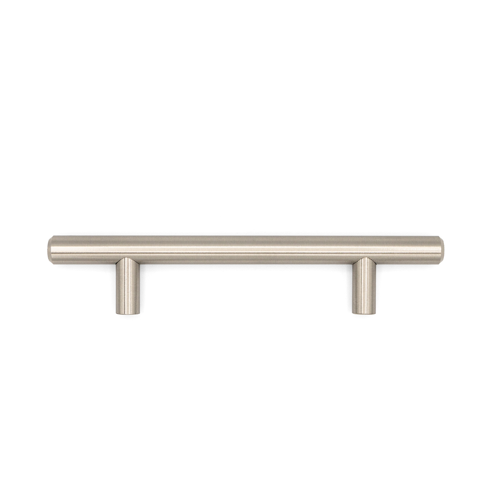 Contemporary Bar Pull, 96mm, Brushed Satin Nickel