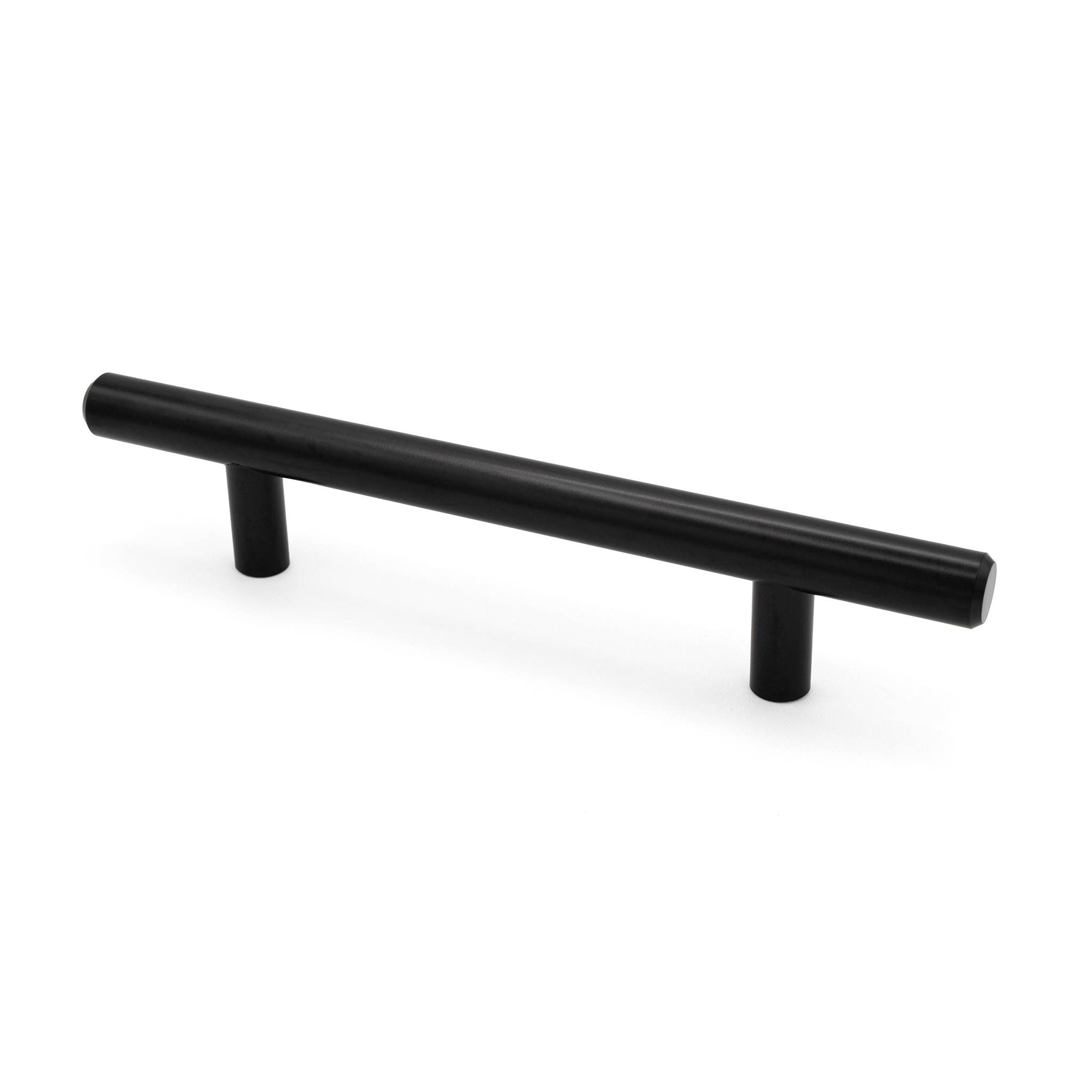 Contemporary Bar Pull, 96mm, Matte Black