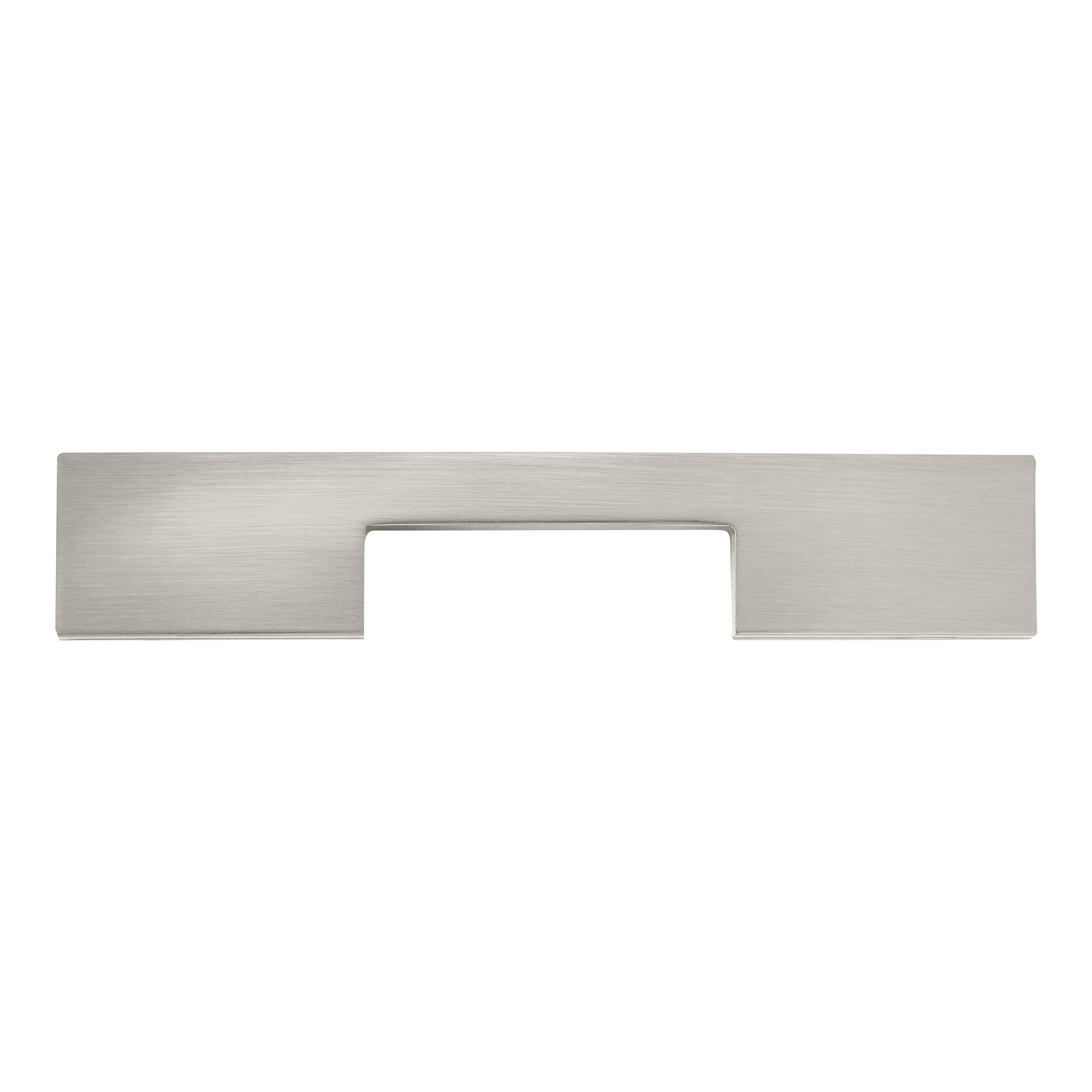 Milano Contemporary Pull, 128mm, Brushed Satin Nickel