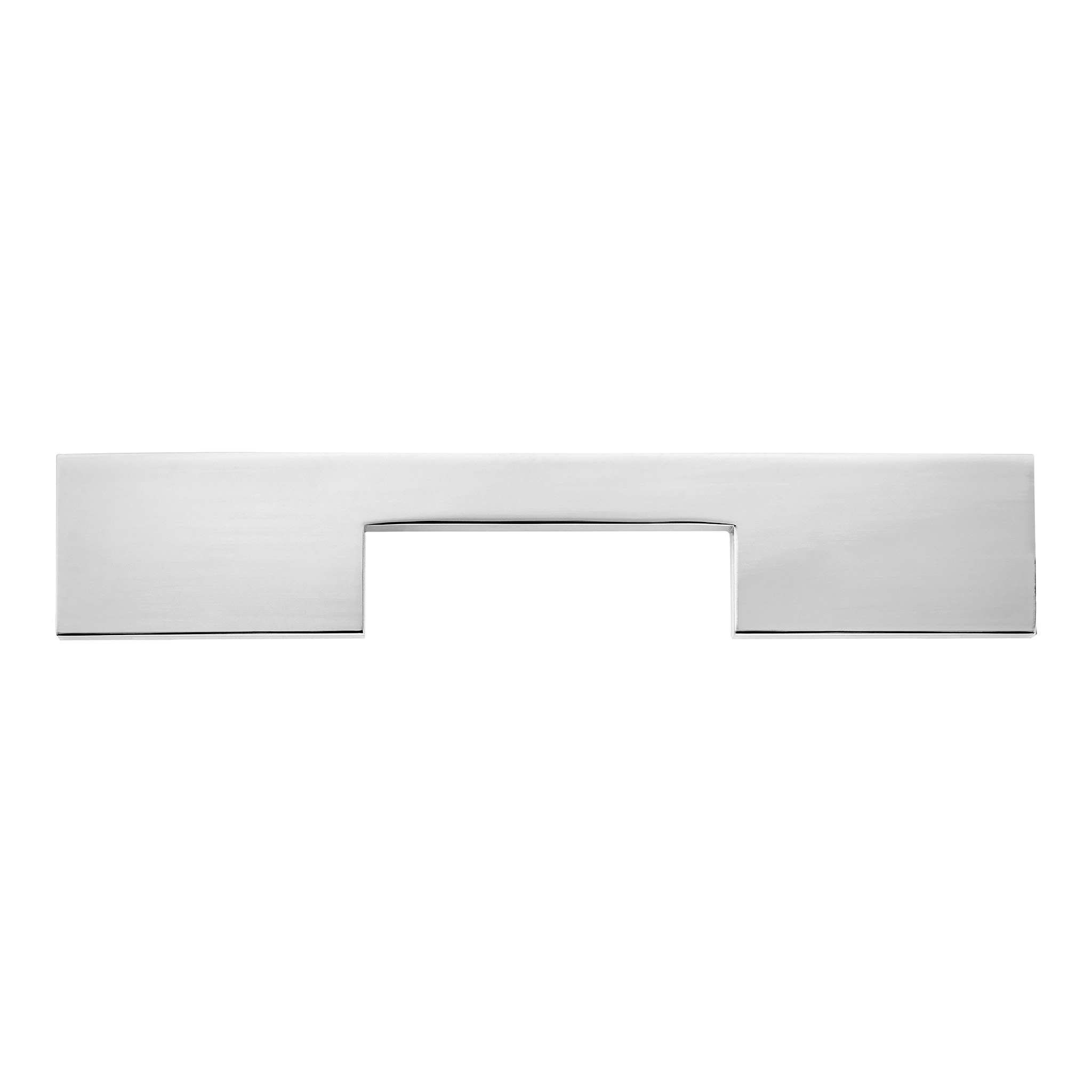 Milano Contemporary Pull, 128mm, Polished Chrome